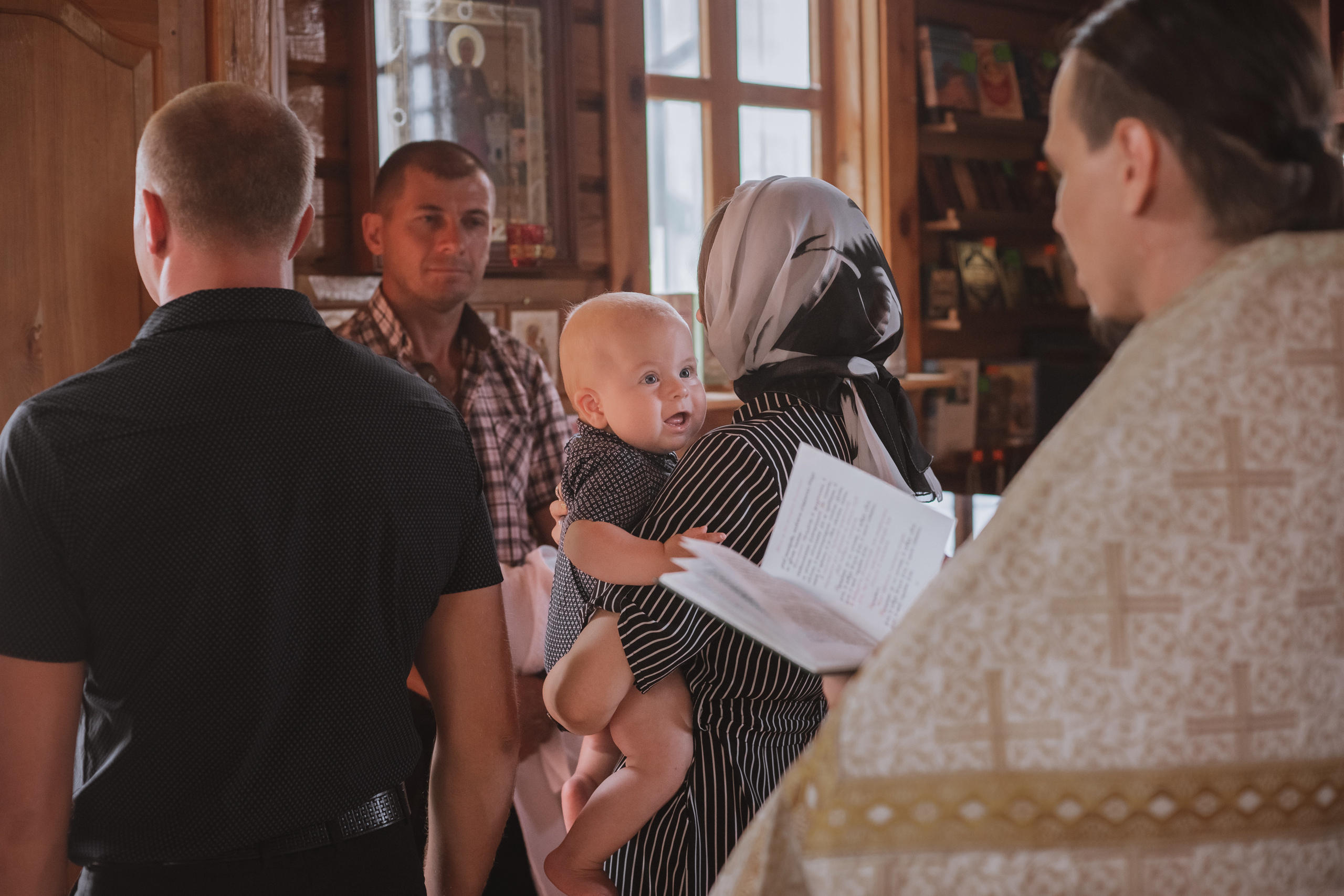 Сьемка крещения. Ольга Плаксина фотограф в Саратове