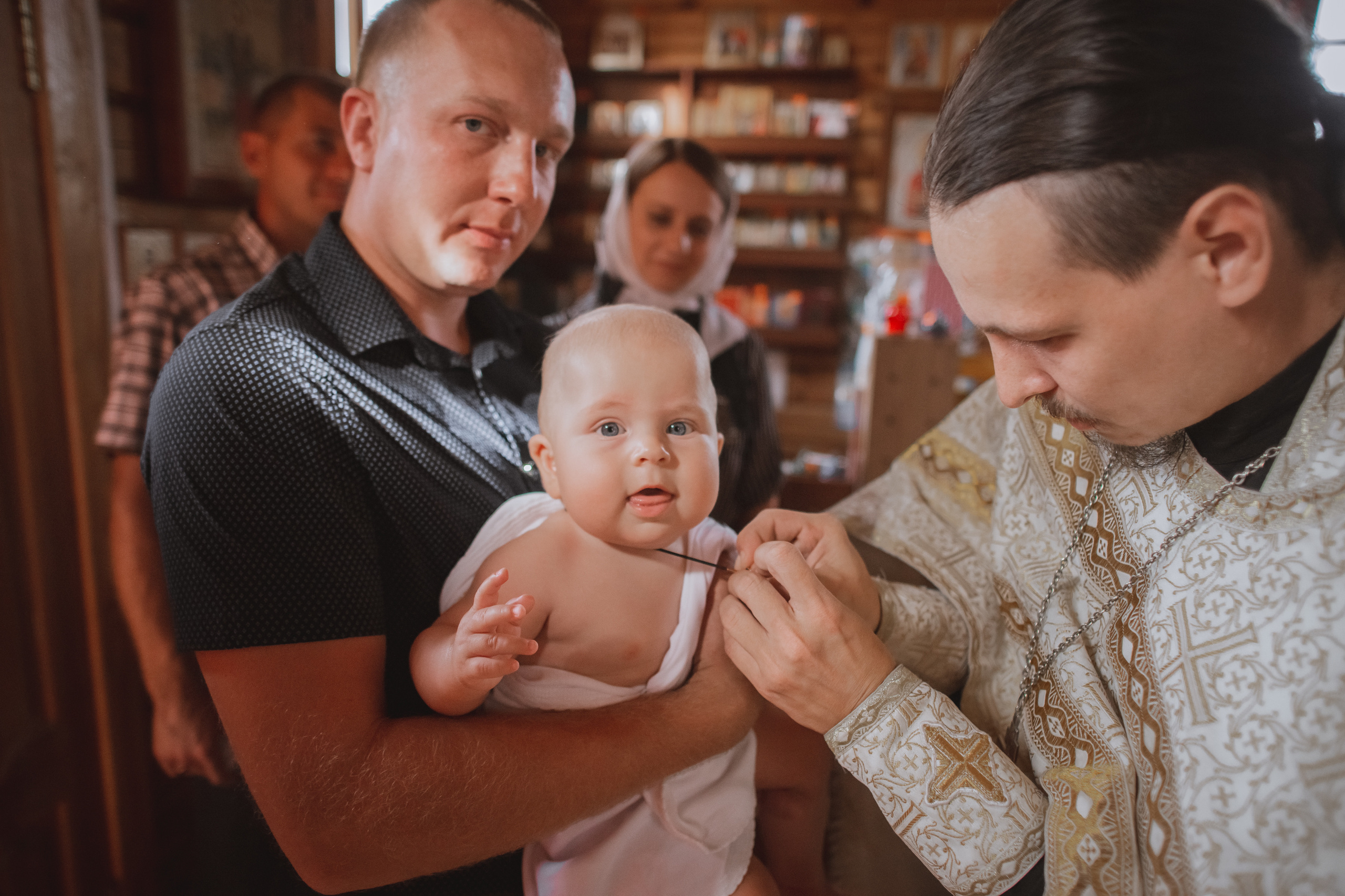 Сьемка крещения. Ольга Плаксина фотограф в Саратове