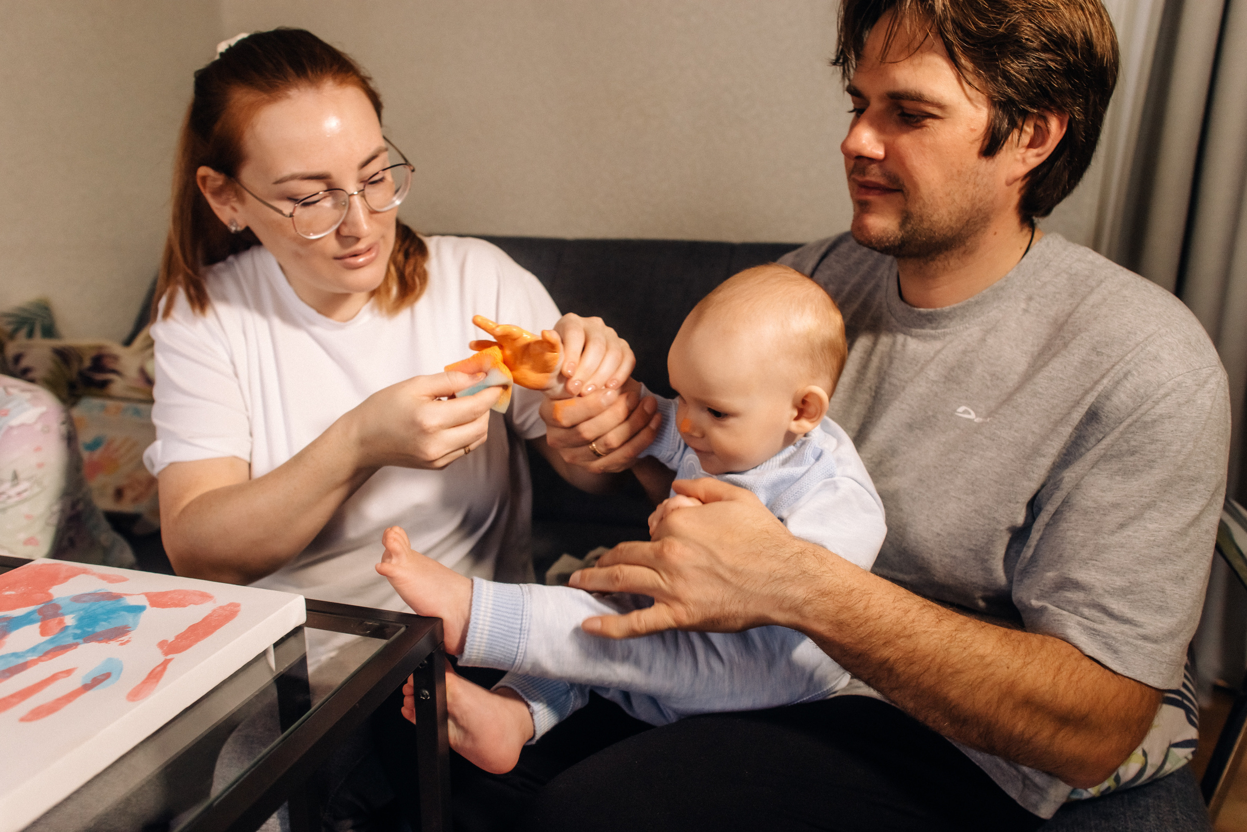 Домашняя семейная съемка. Ольга Плаксина фотограф в Саратове