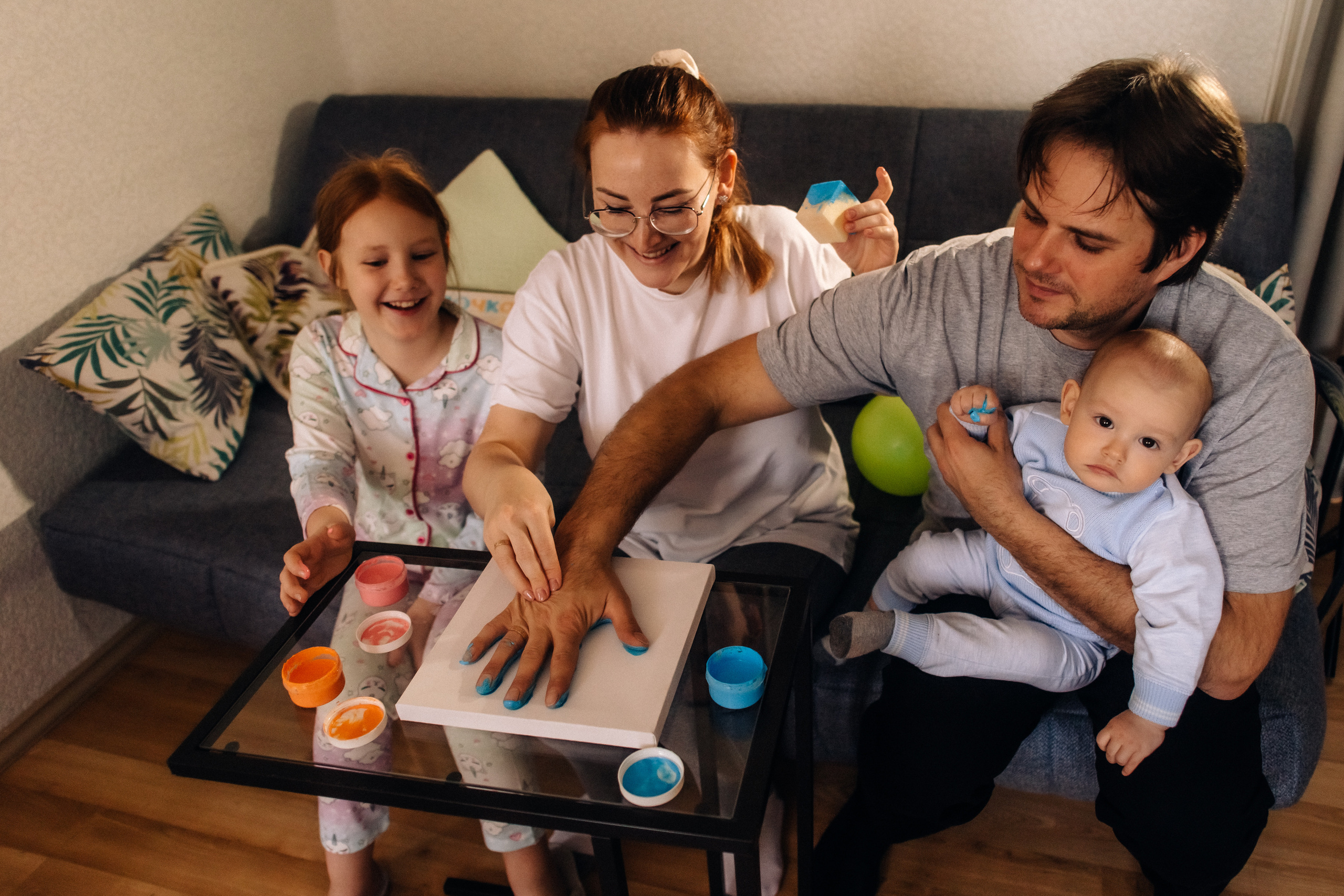 Домашняя семейная съемка. Ольга Плаксина фотограф в Саратове