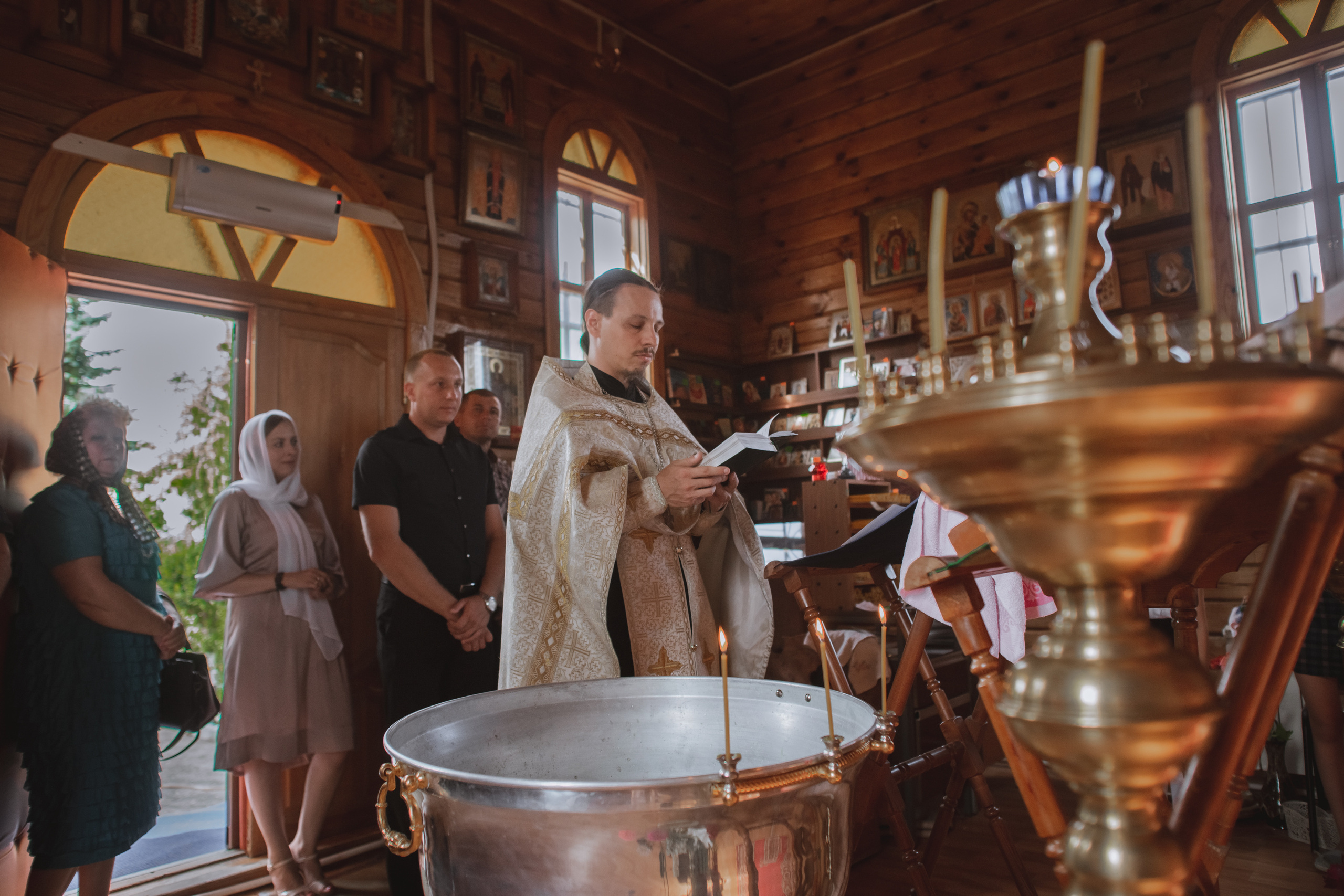 Сьемка крещения. Ольга Плаксина фотограф в Саратове