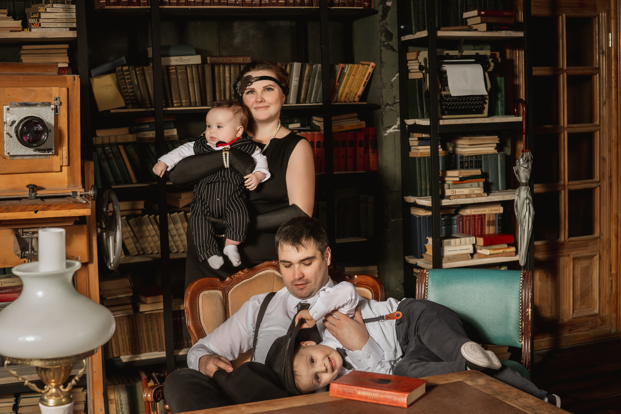 Стилизованная семейная сьемка. Ольга Плаксина фотограф в Саратове