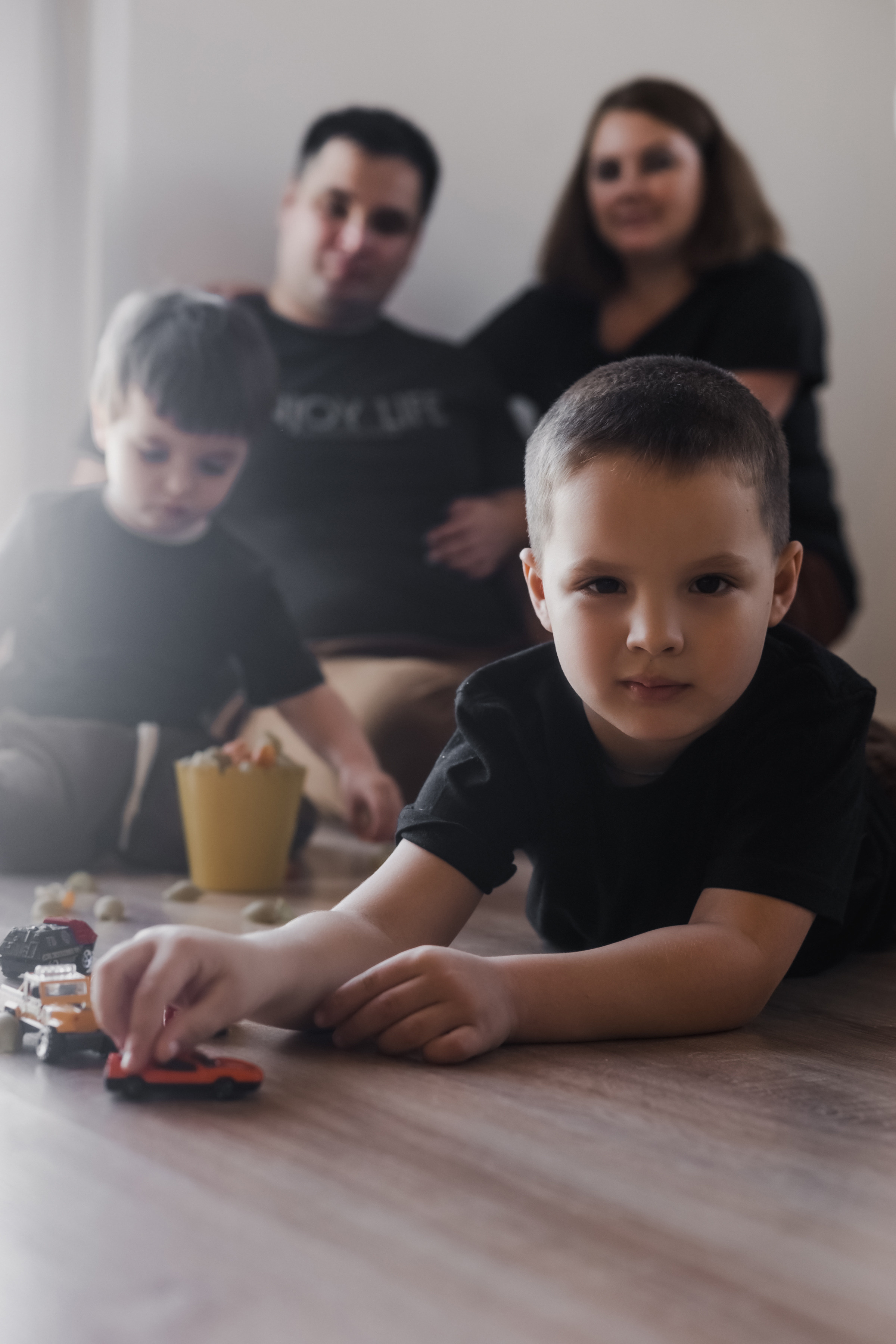 Семья Ежовых. Ольга Плаксина фотограф в Саратове