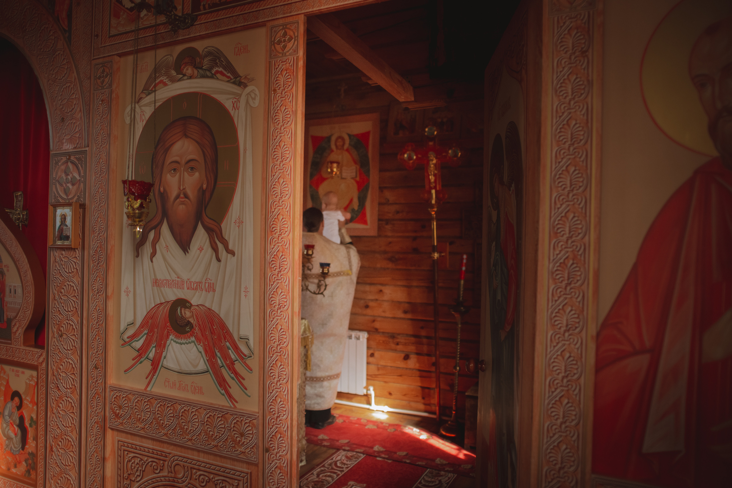 Сьемка крещения. Ольга Плаксина фотограф в Саратове