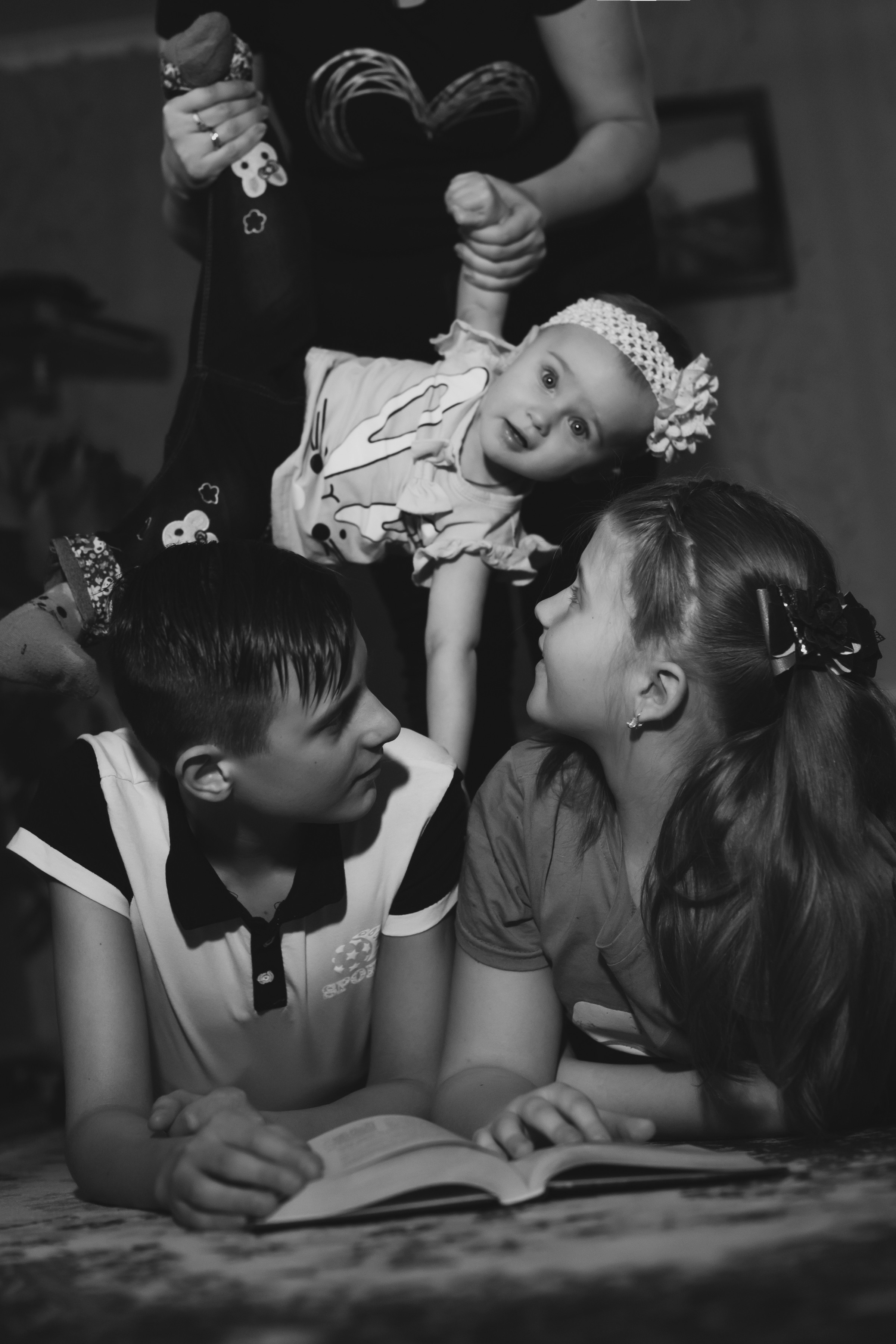 Фотосессия дома всей семьей. Ольга Плаксина фотограф в Саратове