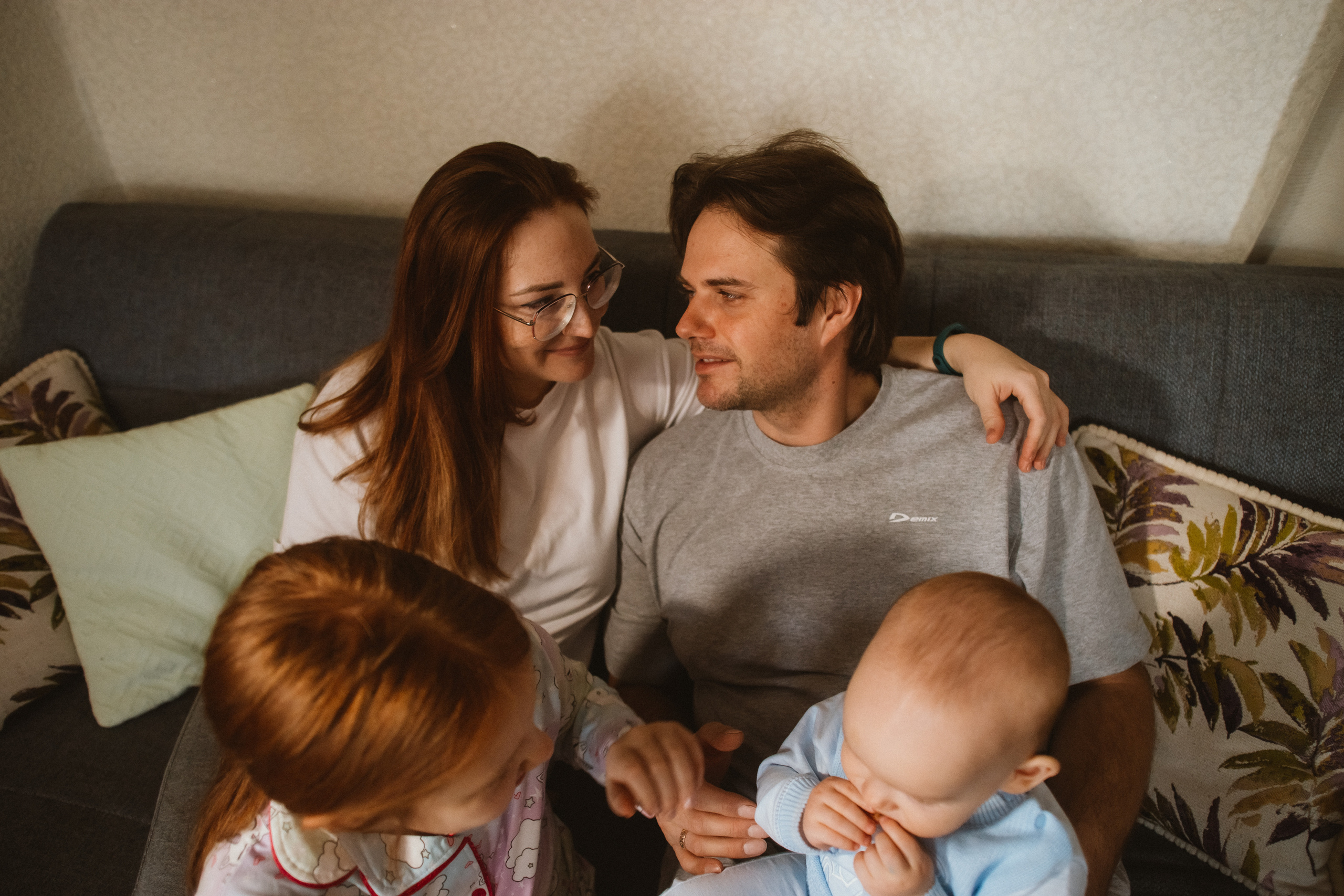 Домашняя семейная съемка. Ольга Плаксина фотограф в Саратове