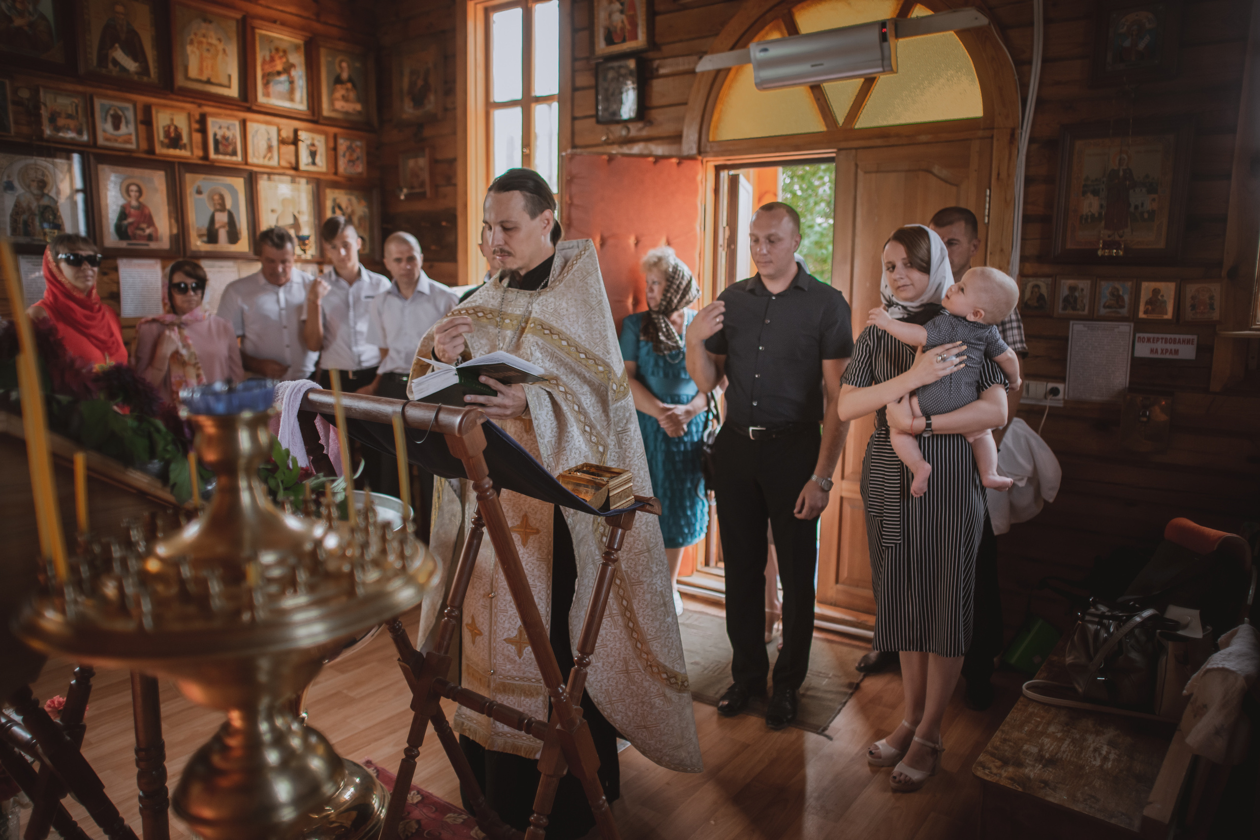 Сьемка крещения. Ольга Плаксина фотограф в Саратове