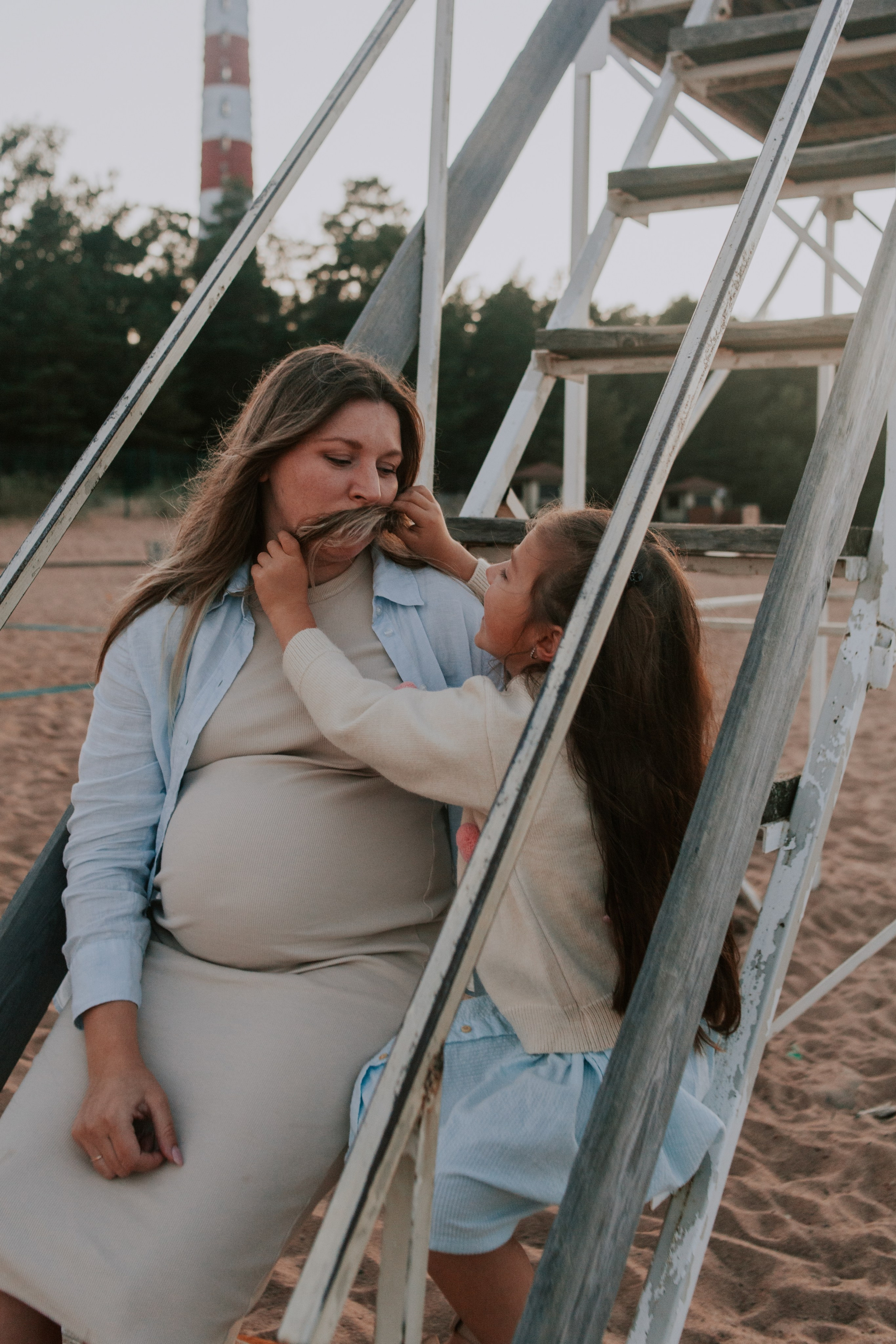 Ксюша и Ева. Семейный фотограф во Всеволожске и Санкт-Петербурге Юлия Капустина