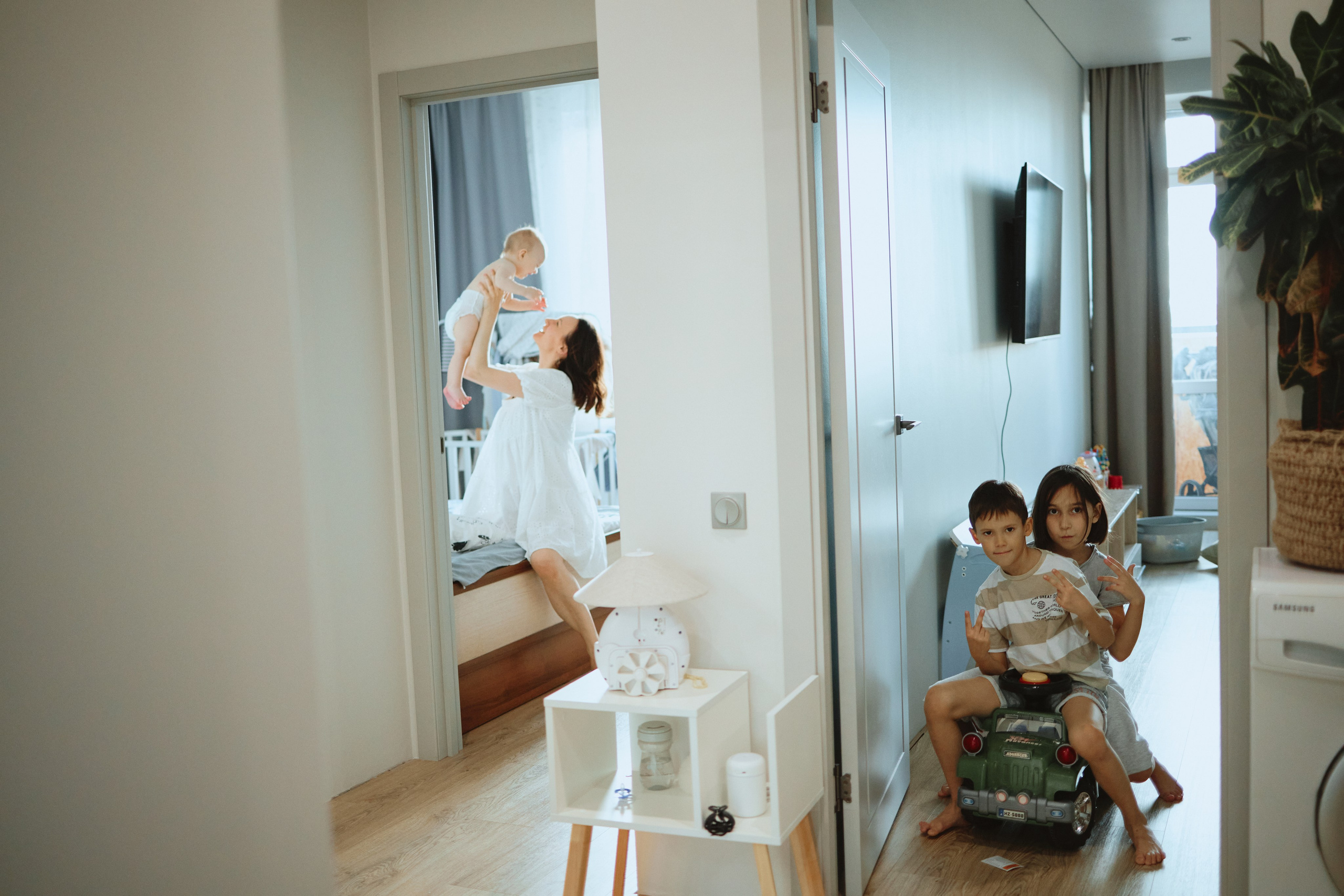 Дома весело. Фотограф Жанна Лефлер