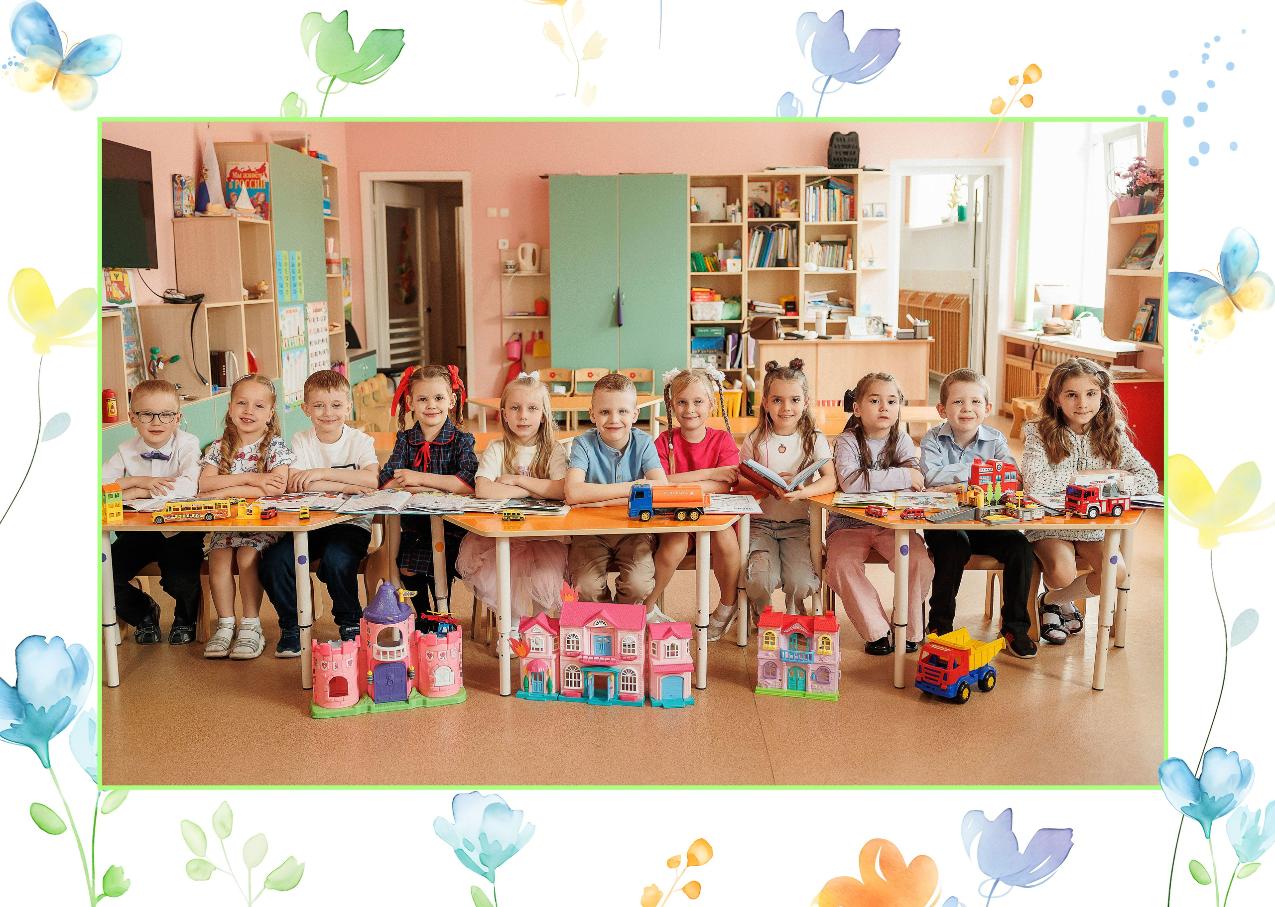 Выпускной альбом для детского сада. Свадебный фотограф Денис Перминов в Воронеже