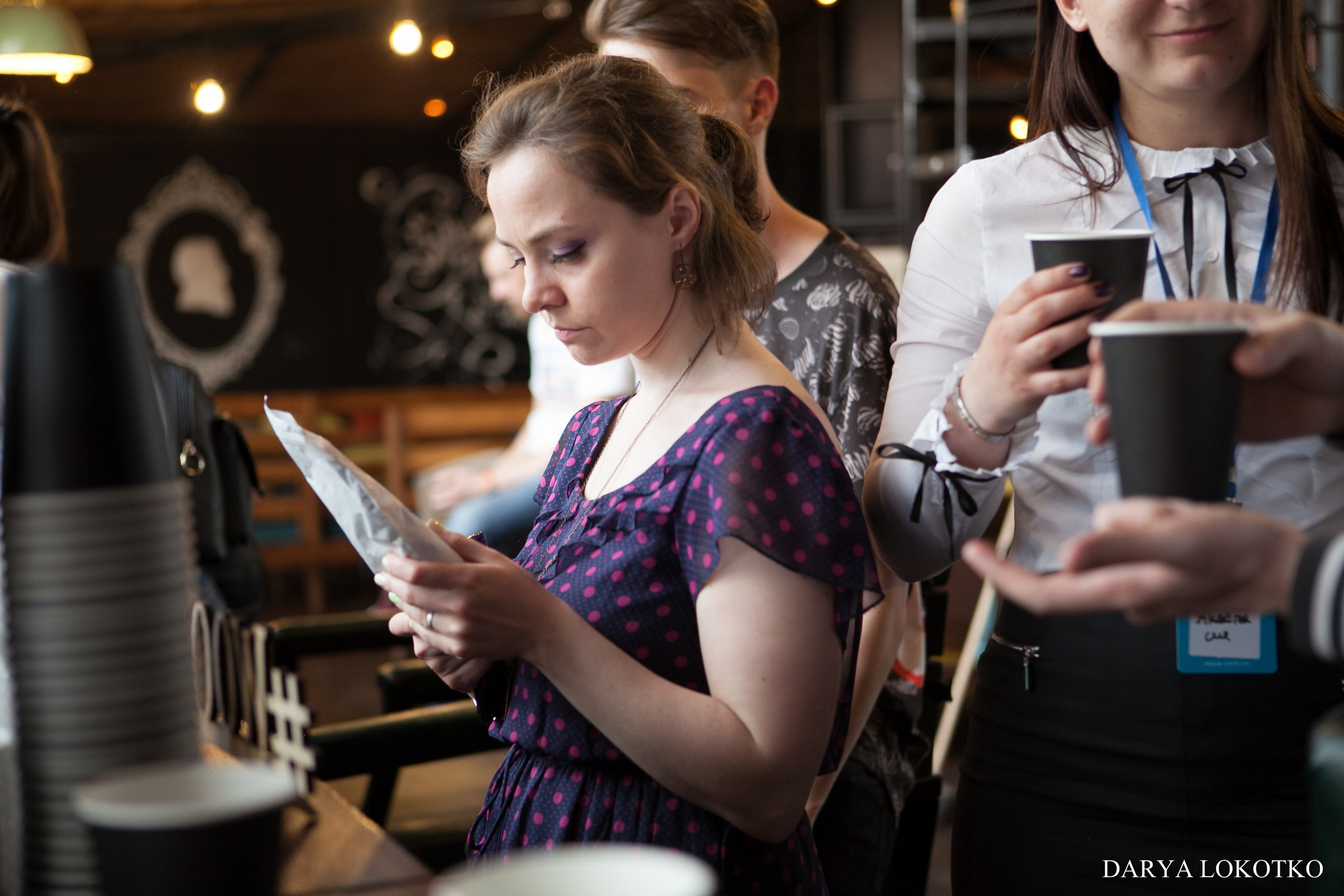 Лекция от Woodcoffee + дегустация кофе. Фотограф Дарья Локотко в Красноярске