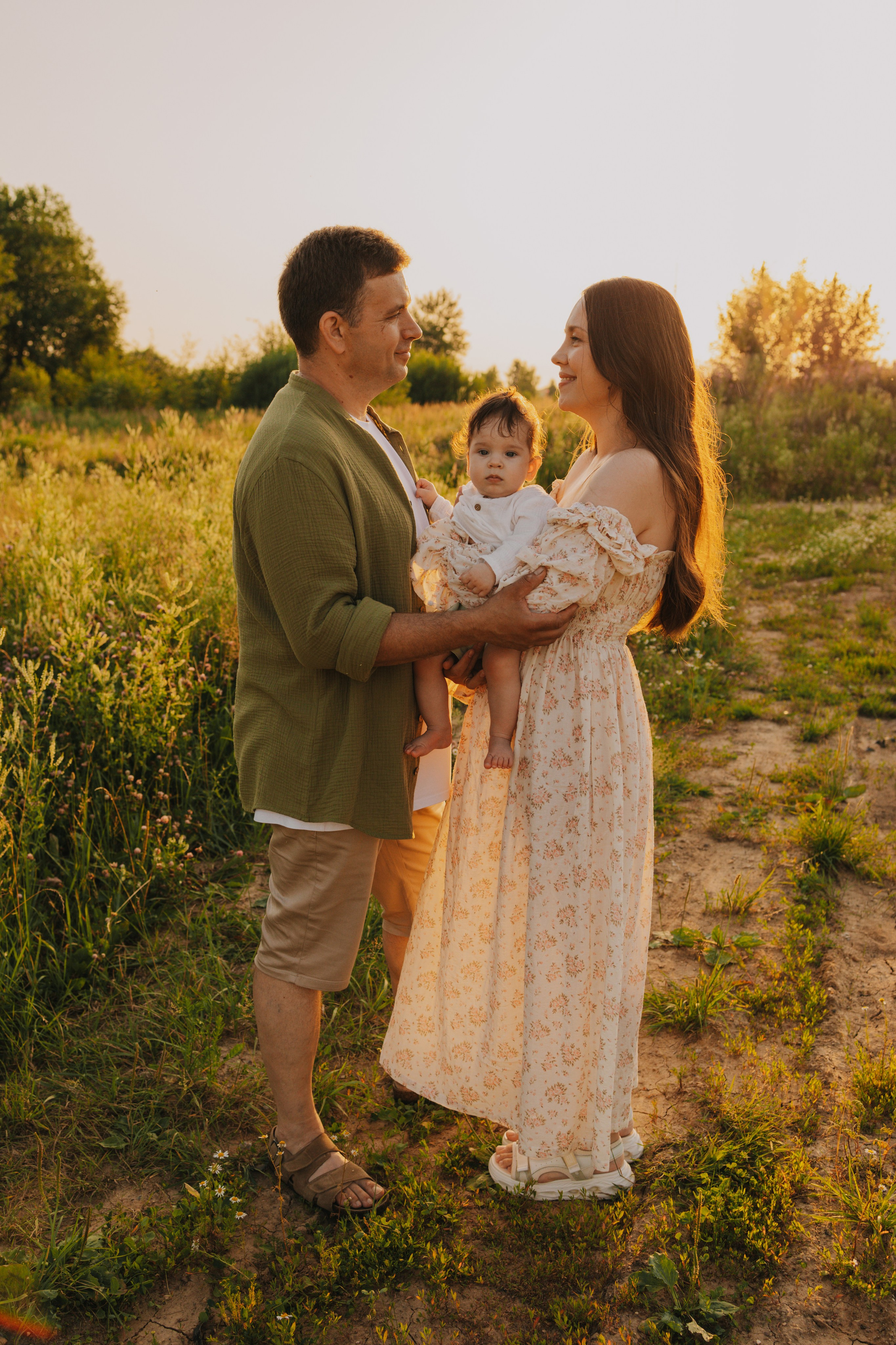 Семейный Пикник: Летняя Съемка