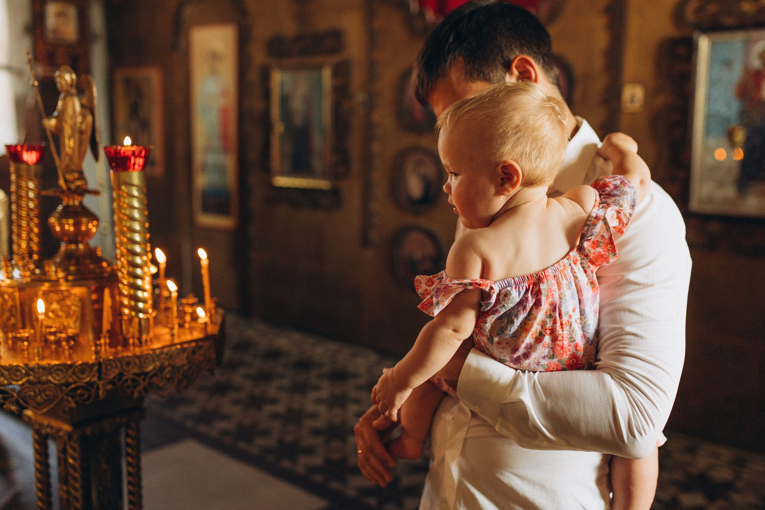 Крещение Марии. Семейный фотограф в Обнинске