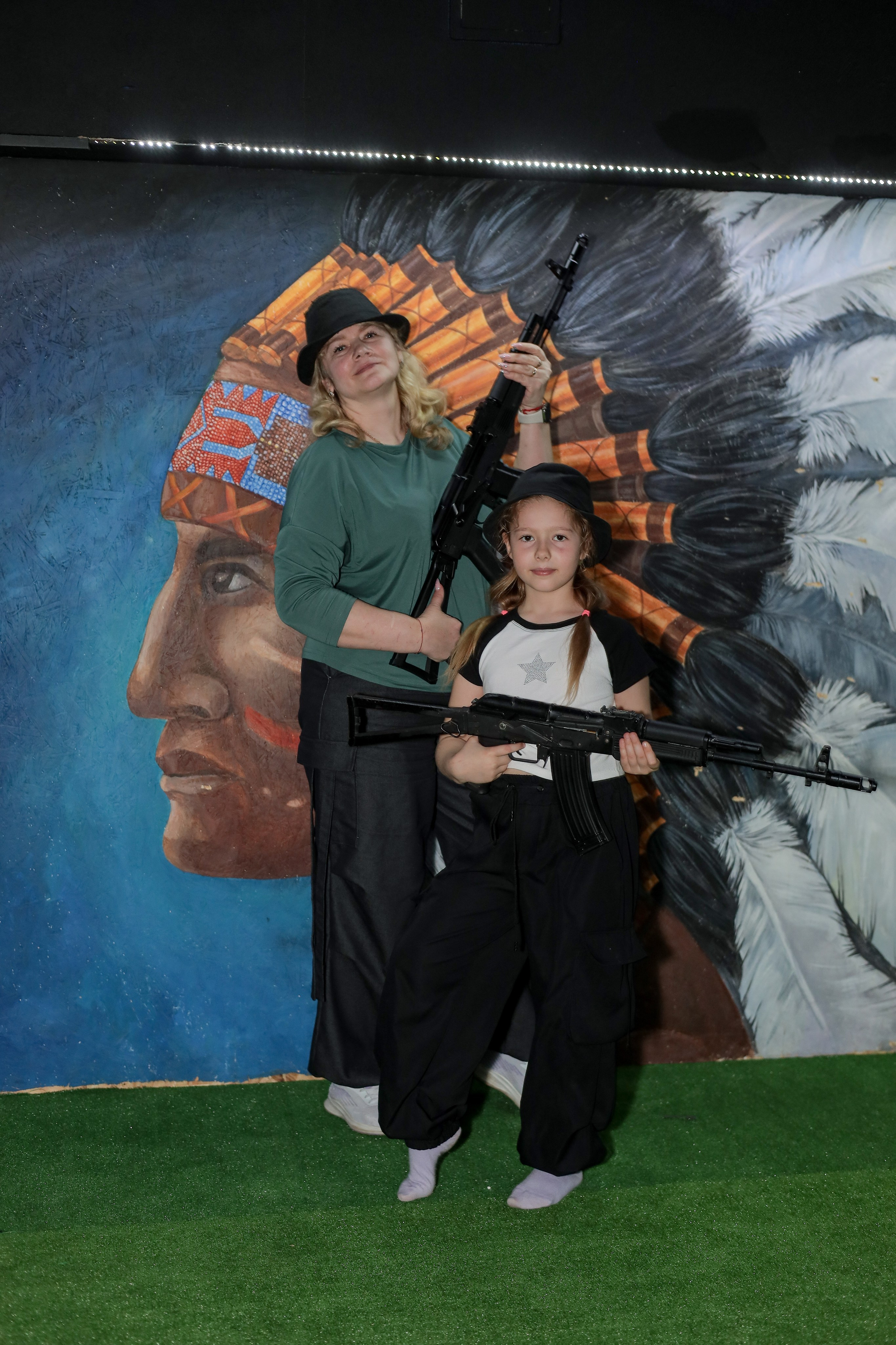 День рождение в стрелковом клубе. Фотограф Надршина Лилия