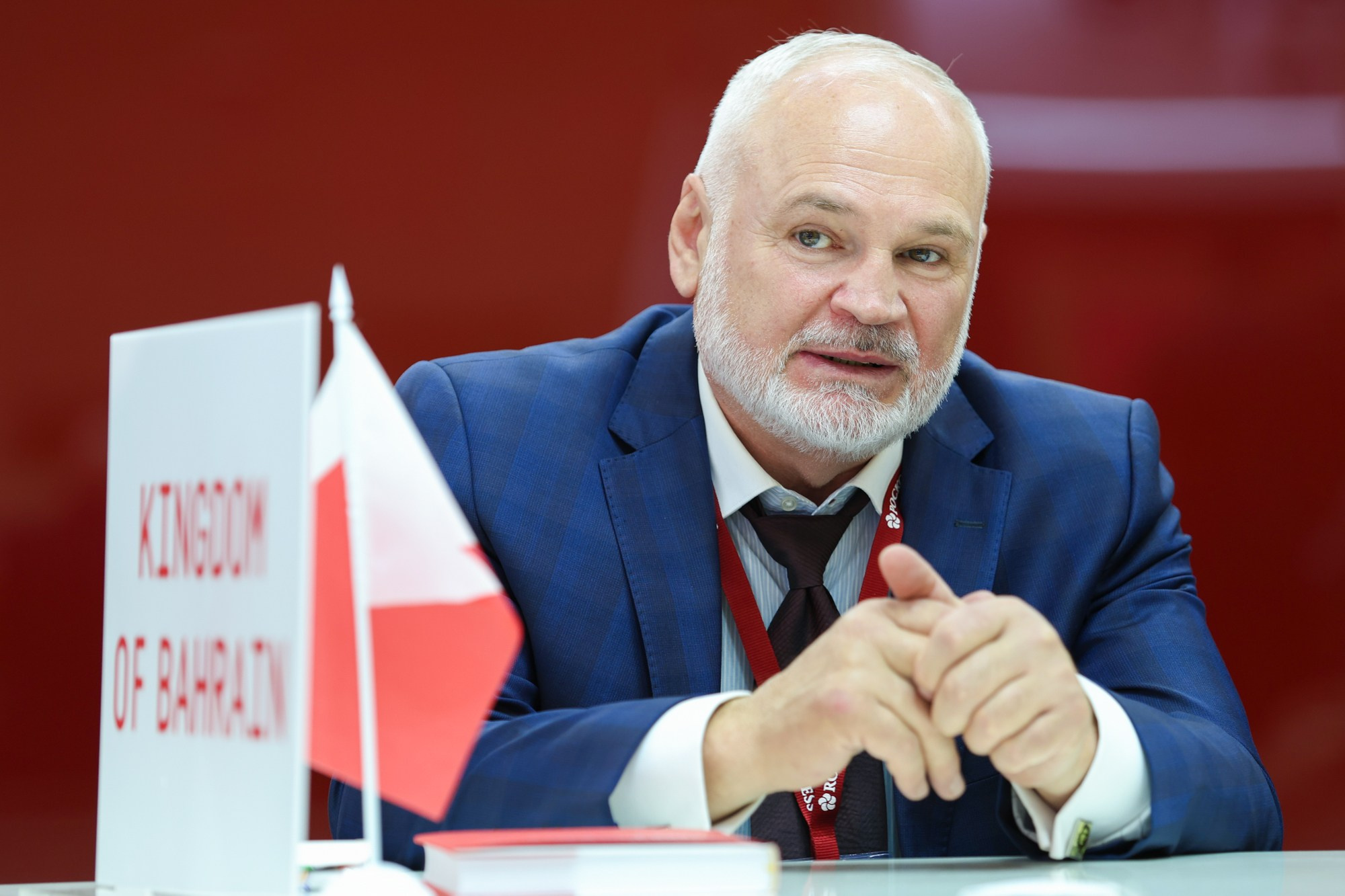 Стенд Королевства Бахрейн на ПМЭФ 2025. Фотограф Дарья Попова