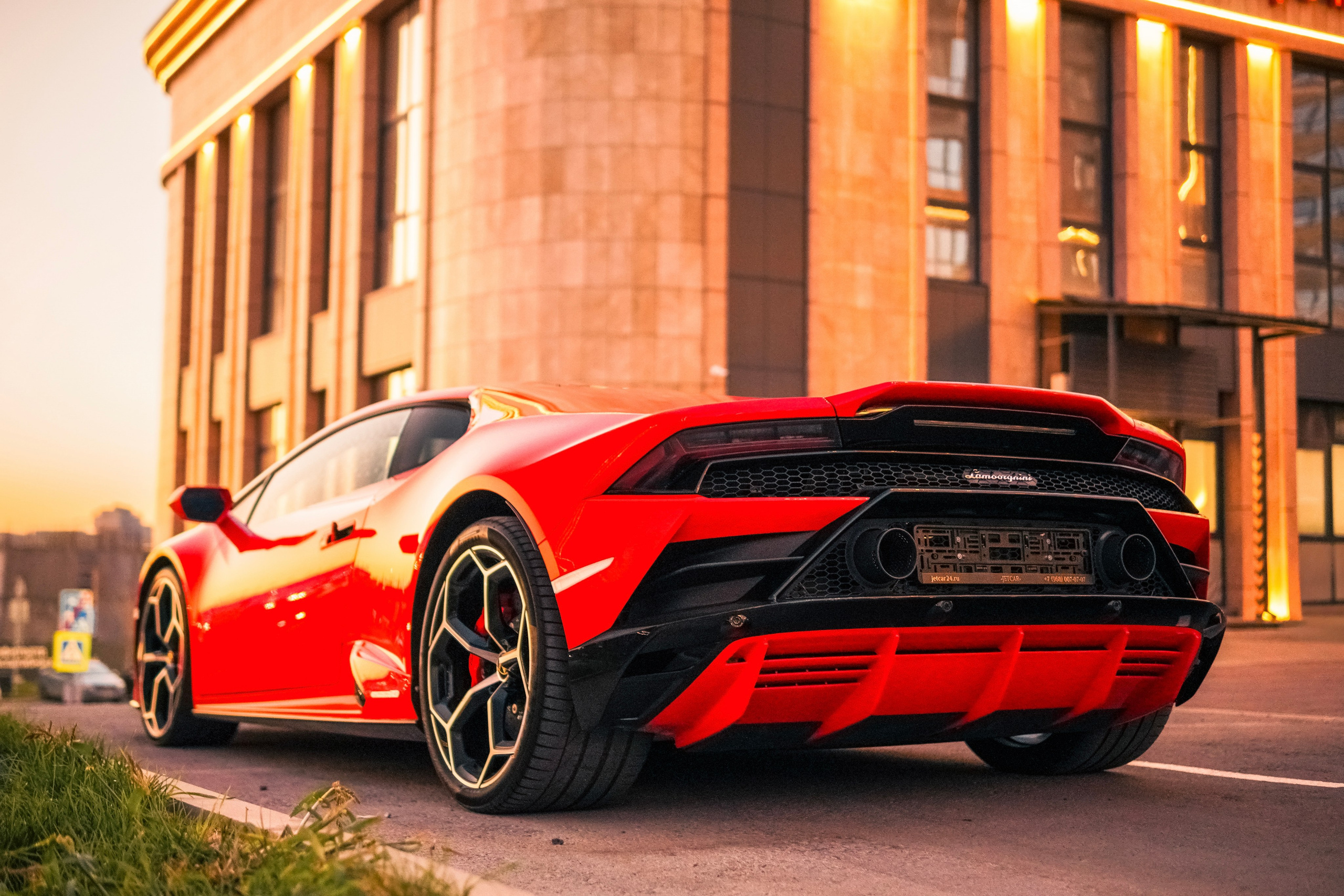 Lamborgini Huracan EVO coupe. AutoAlexArt