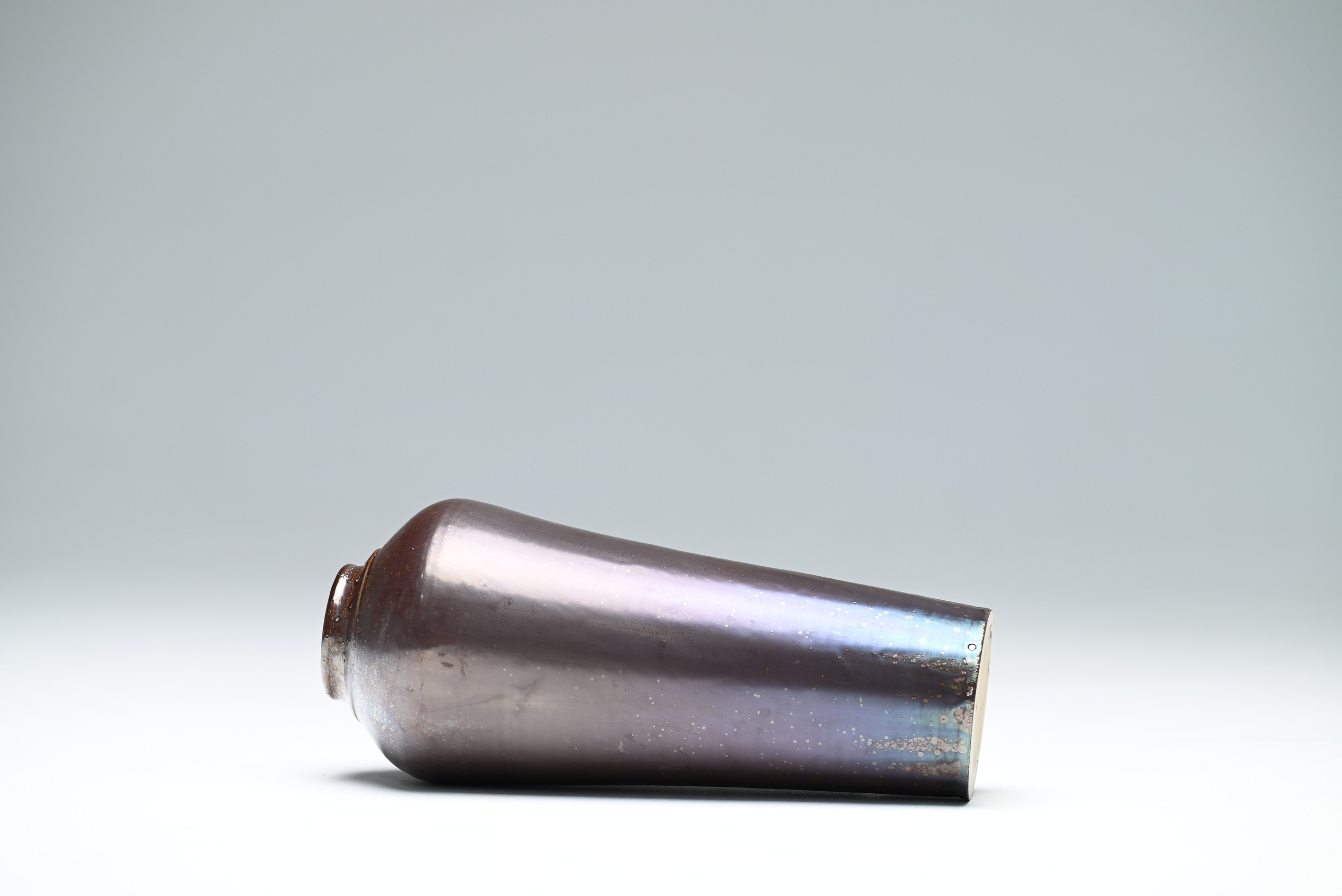 Сосуд Nº1. Каменная масса, глазурь. 40х16 см