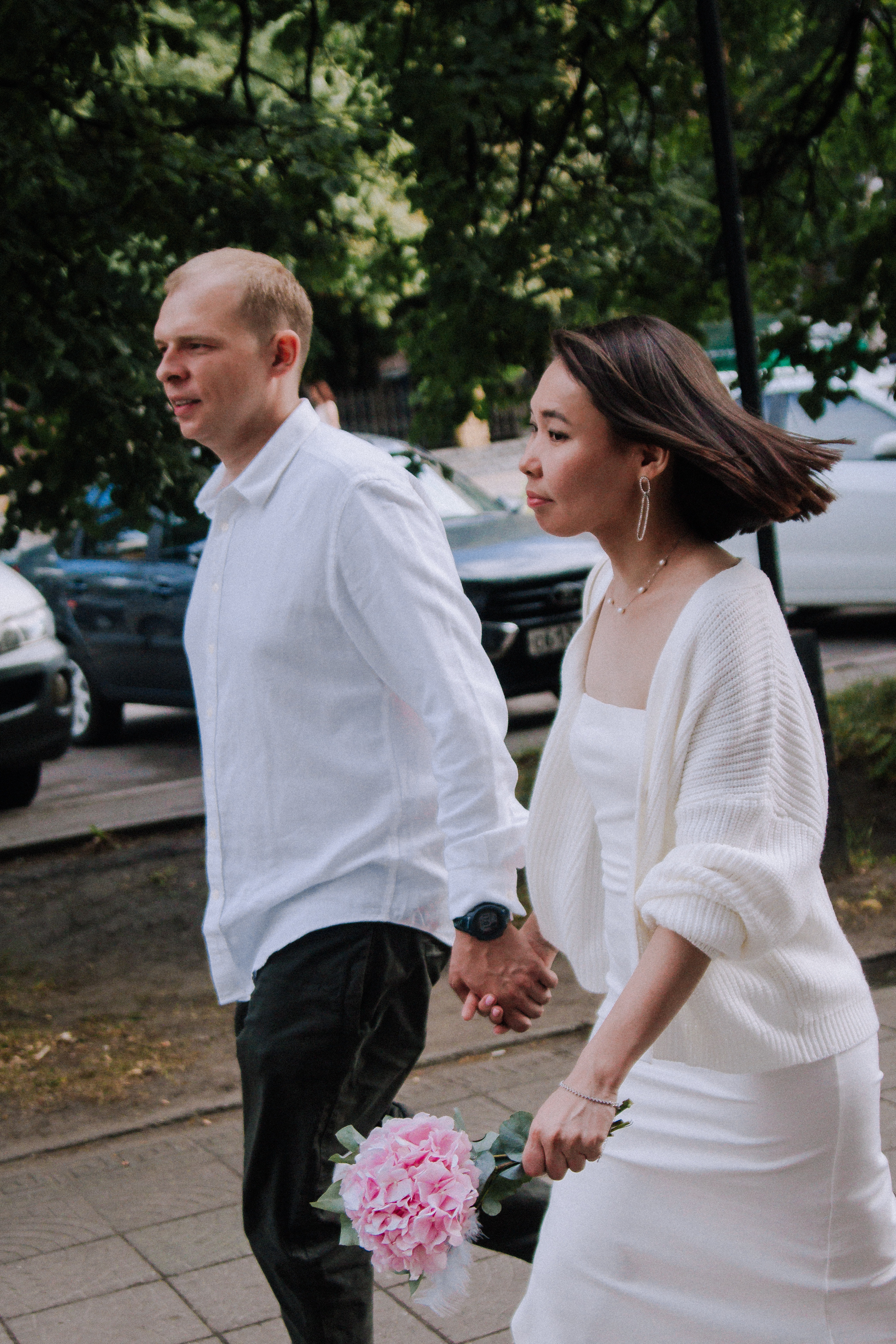 Прогулка с молодоженами. Фотографии с любовью