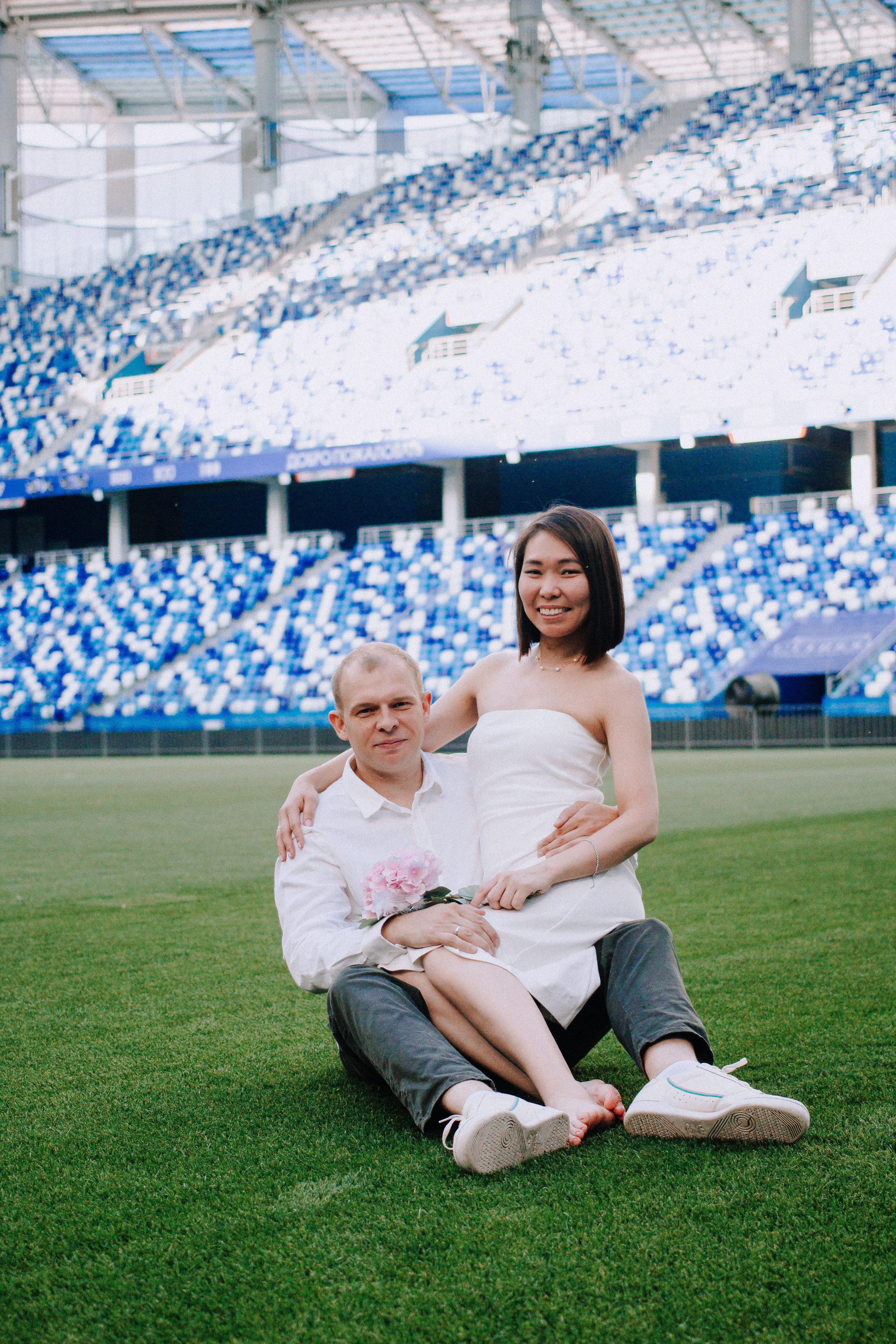 Прогулка с молодоженами. Фотографии с любовью