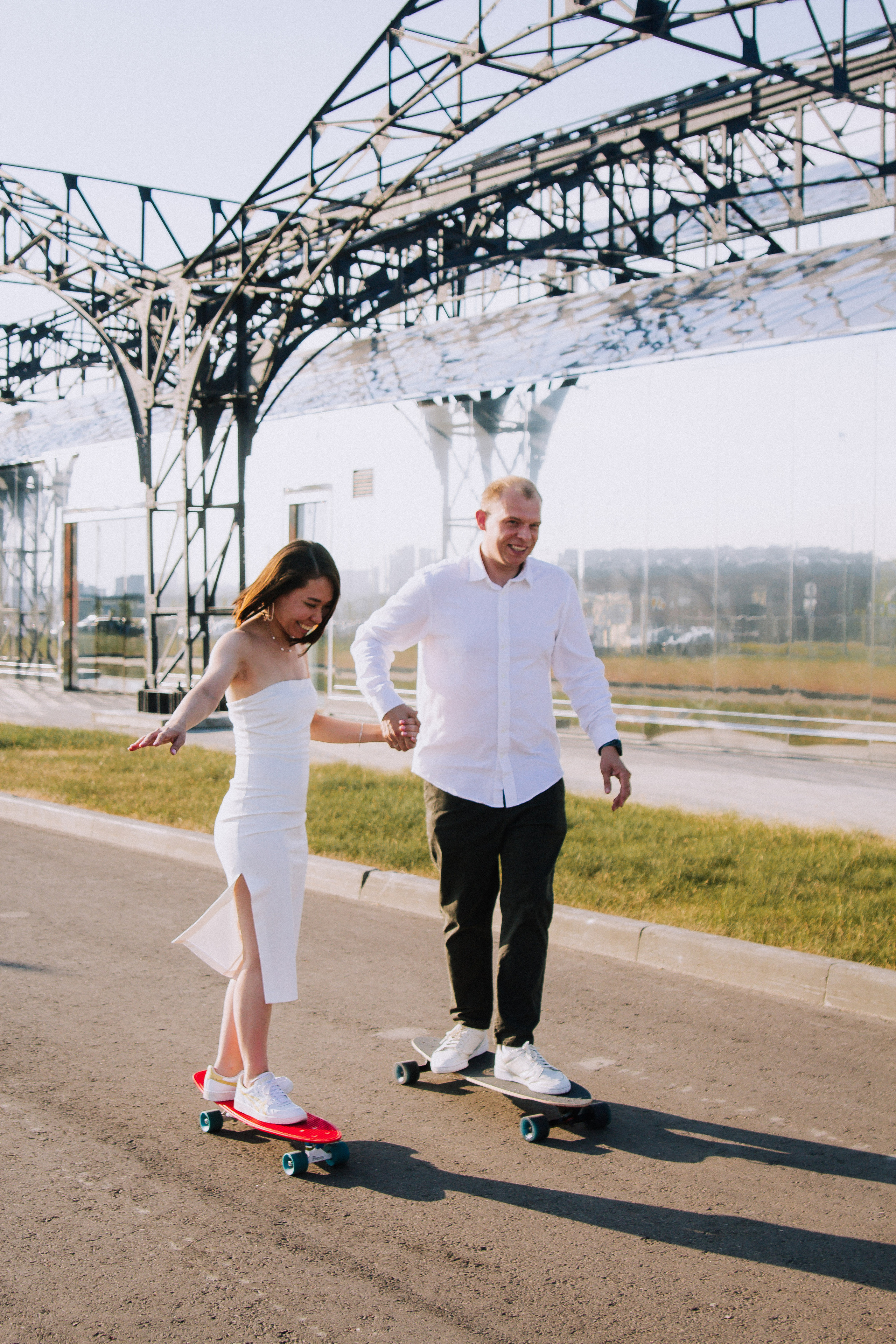 Прогулка с молодоженами. Фотографии с любовью