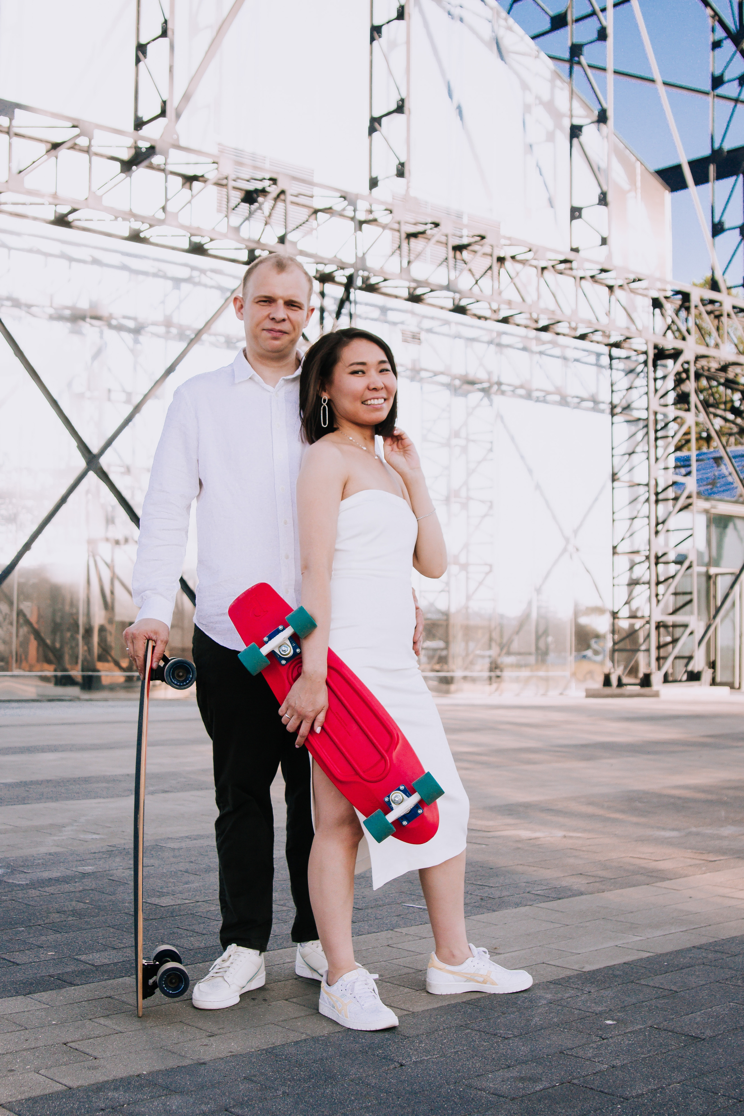 Прогулка с молодоженами. Фотографии с любовью