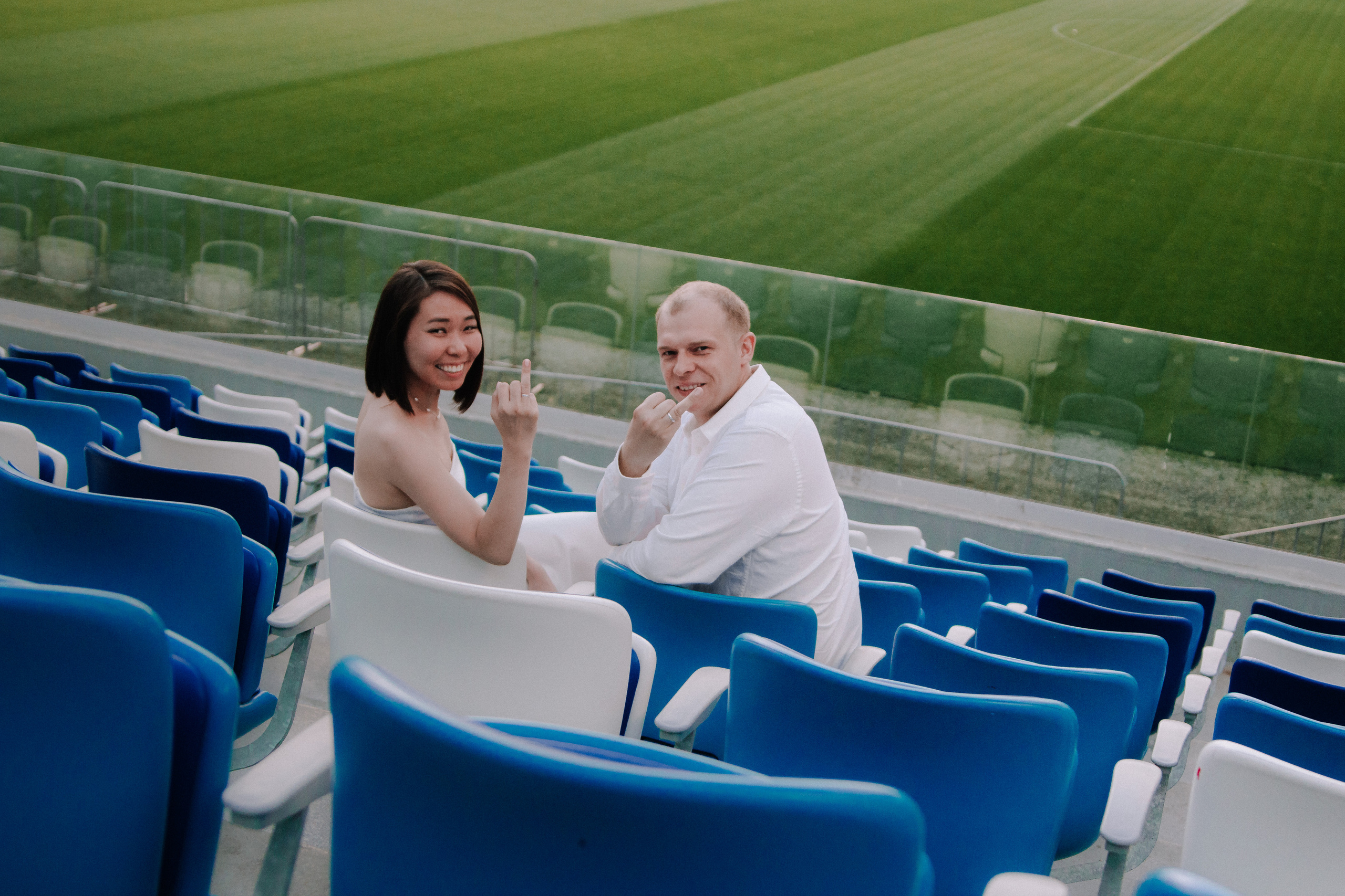 Прогулка с молодоженами. Фотографии с любовью