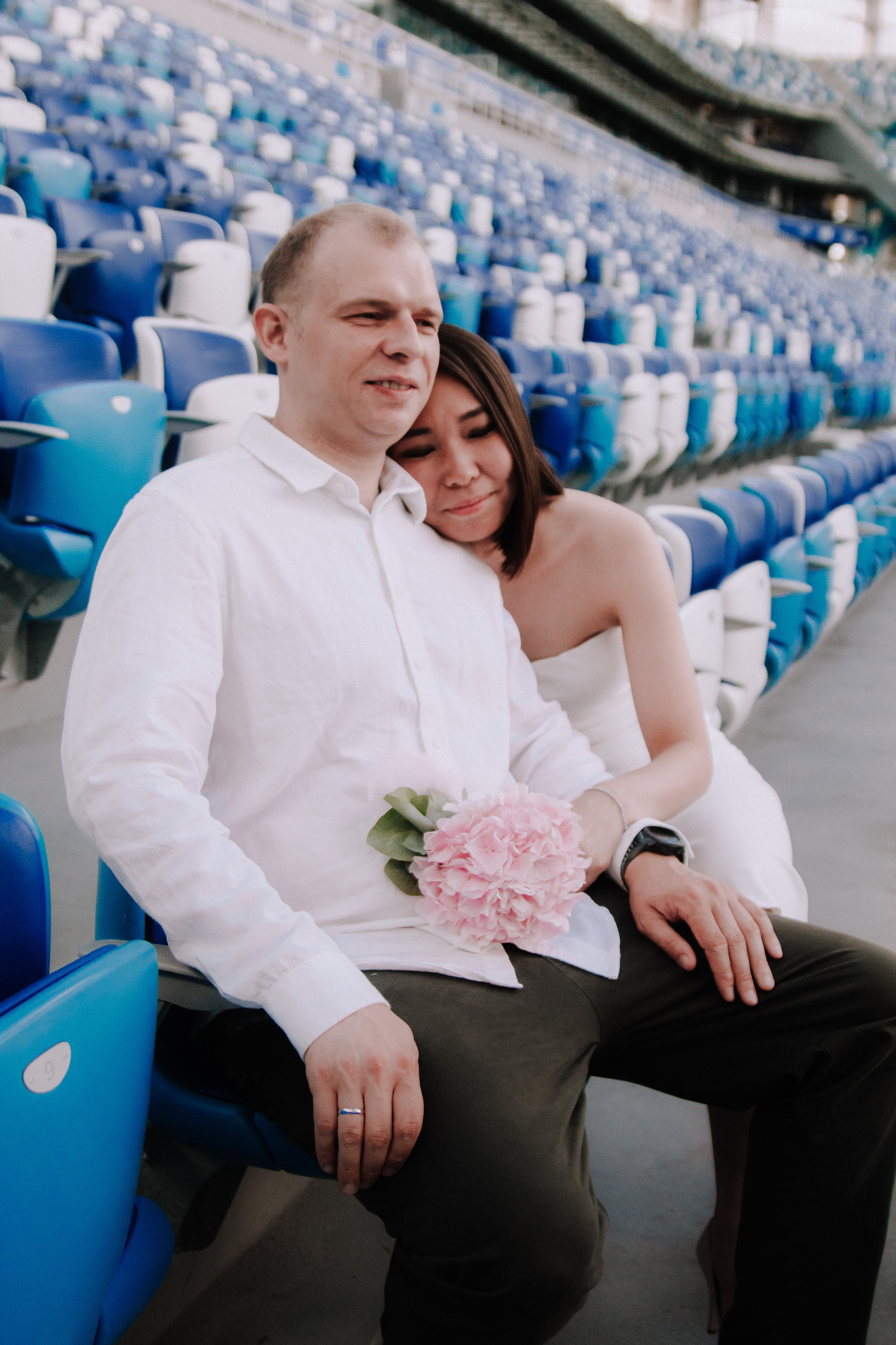 Прогулка с молодоженами. Фотографии с любовью