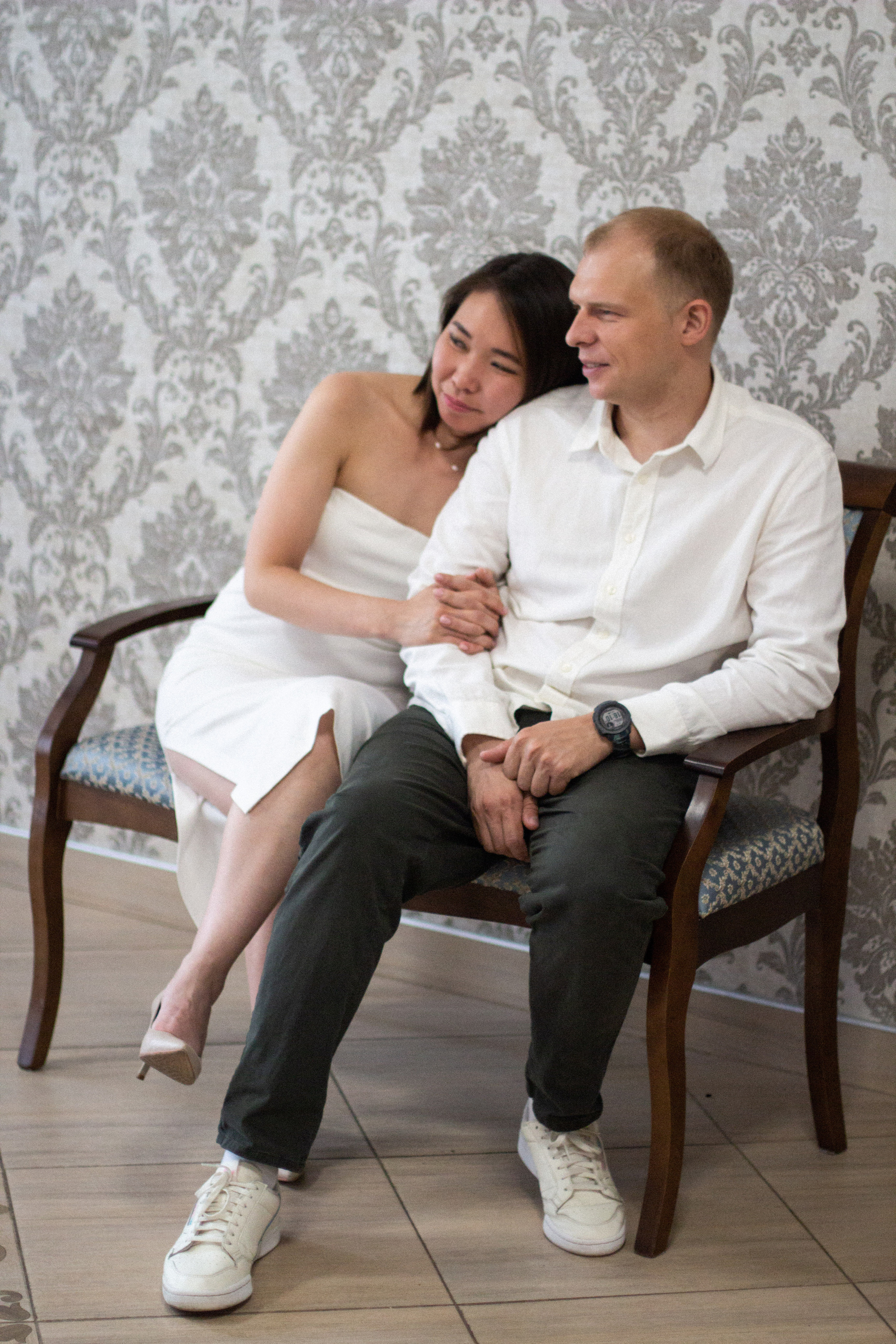 Прогулка с молодоженами. Фотографии с любовью