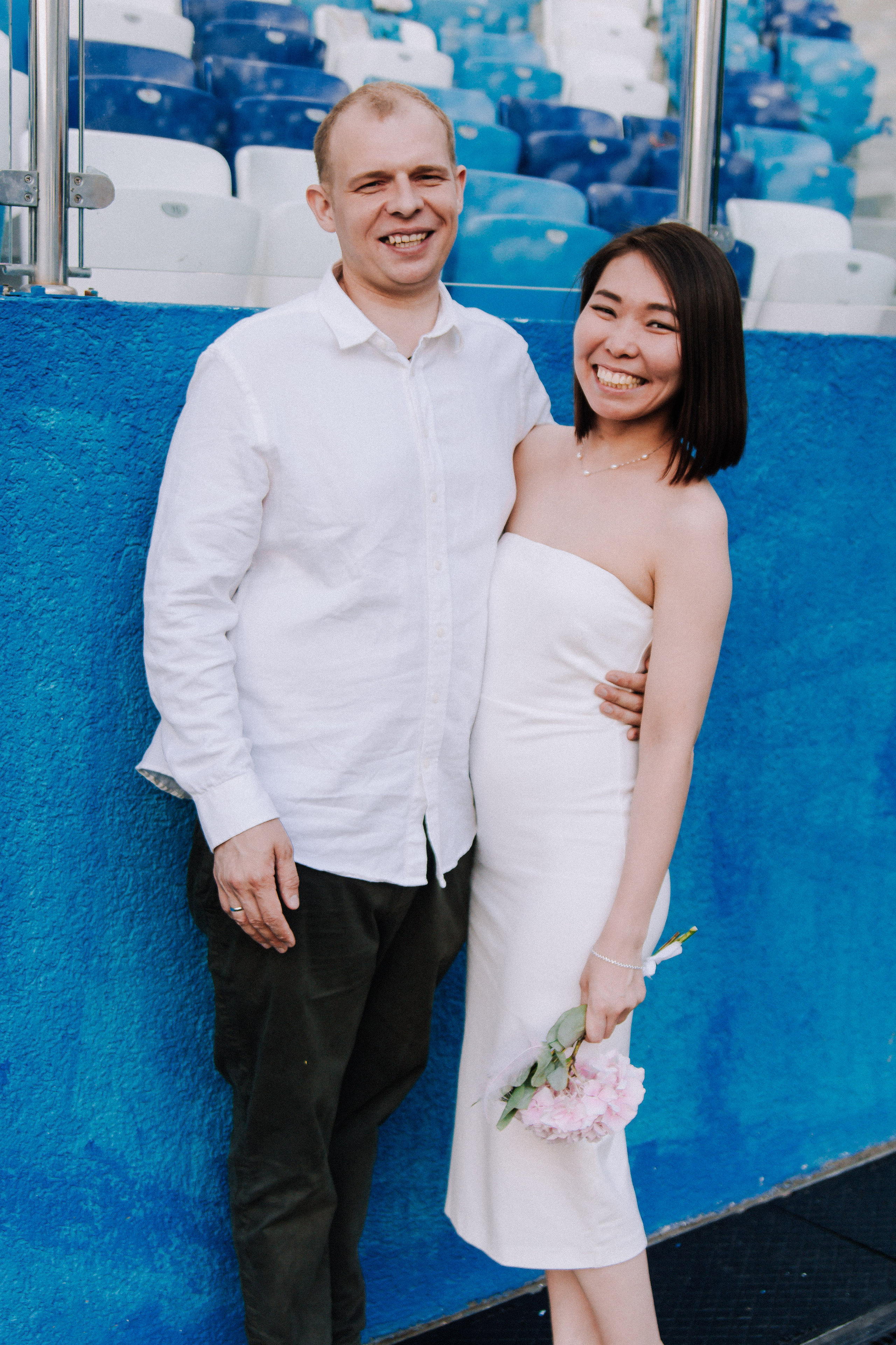 Прогулка с молодоженами. Фотографии с любовью