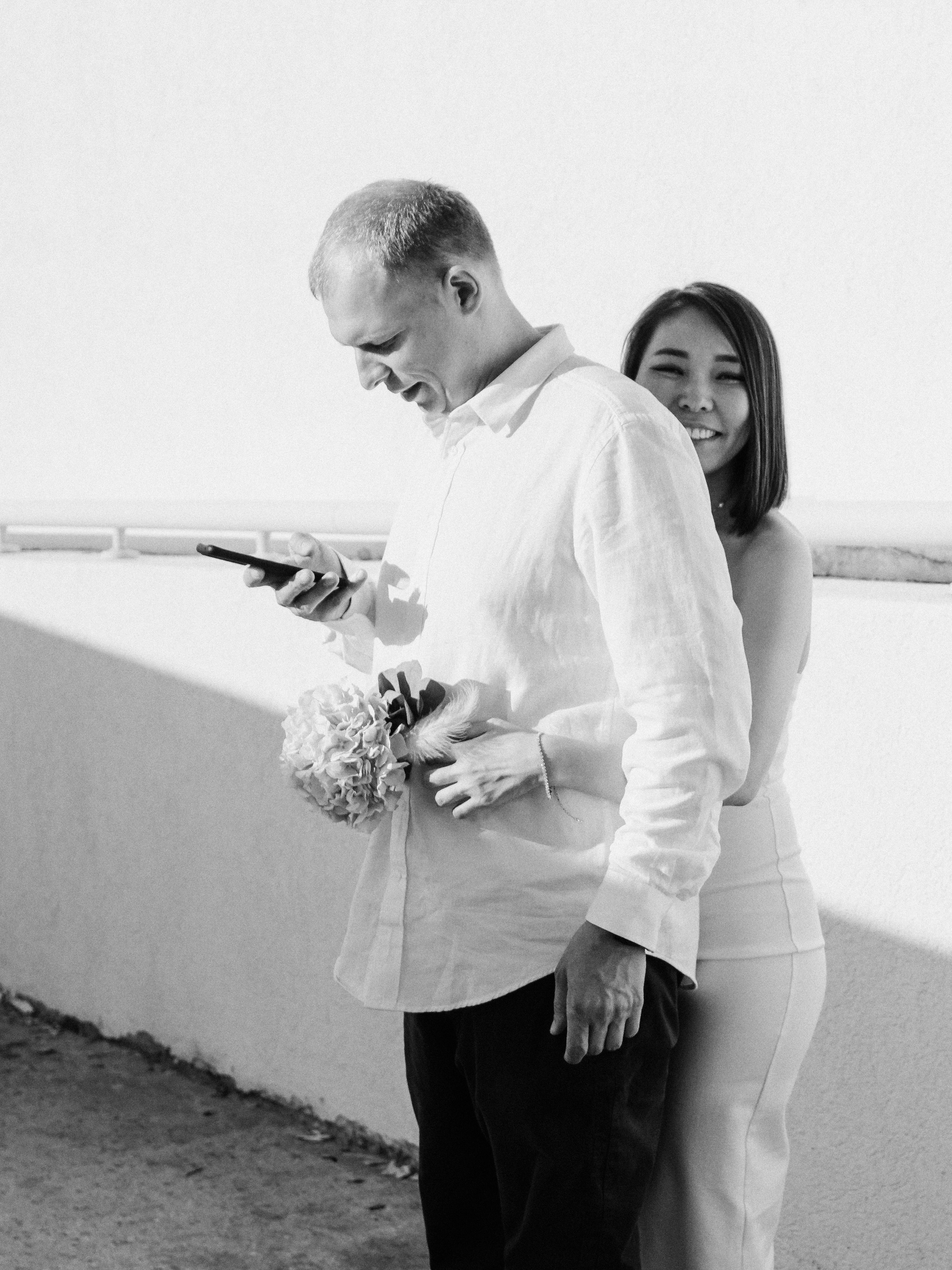 Прогулка с молодоженами. Фотографии с любовью