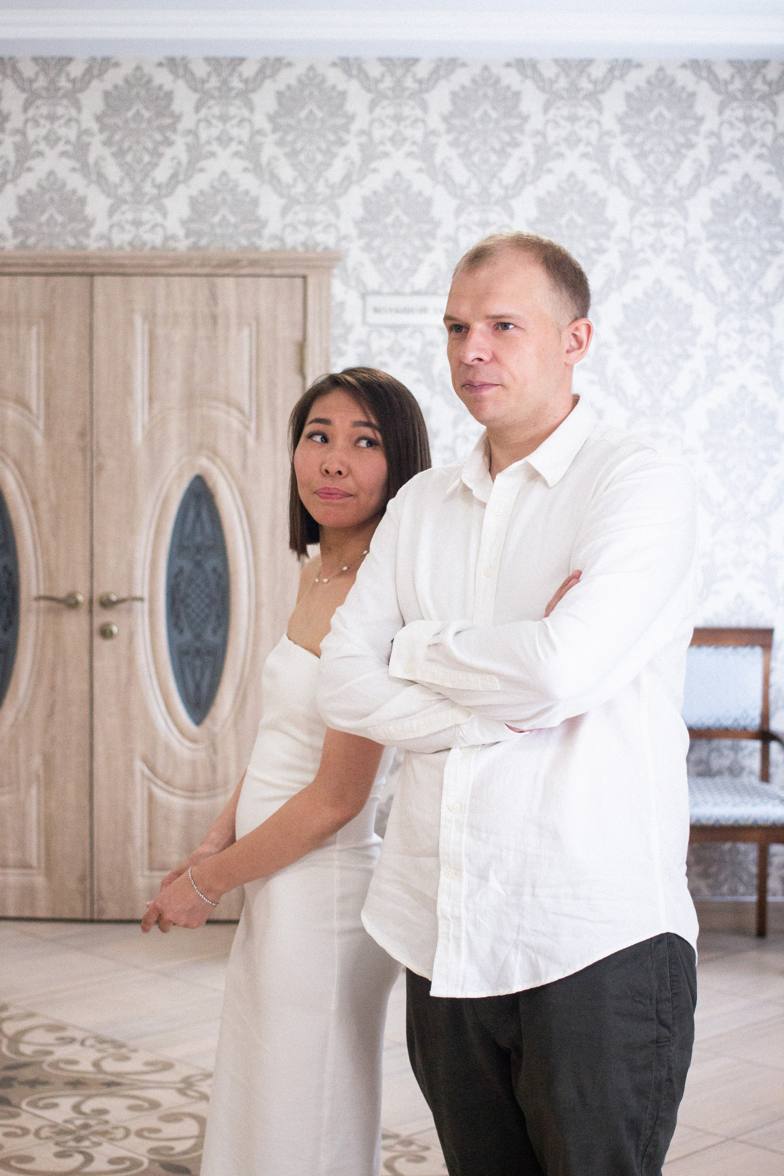 Прогулка с молодоженами. Фотографии с любовью