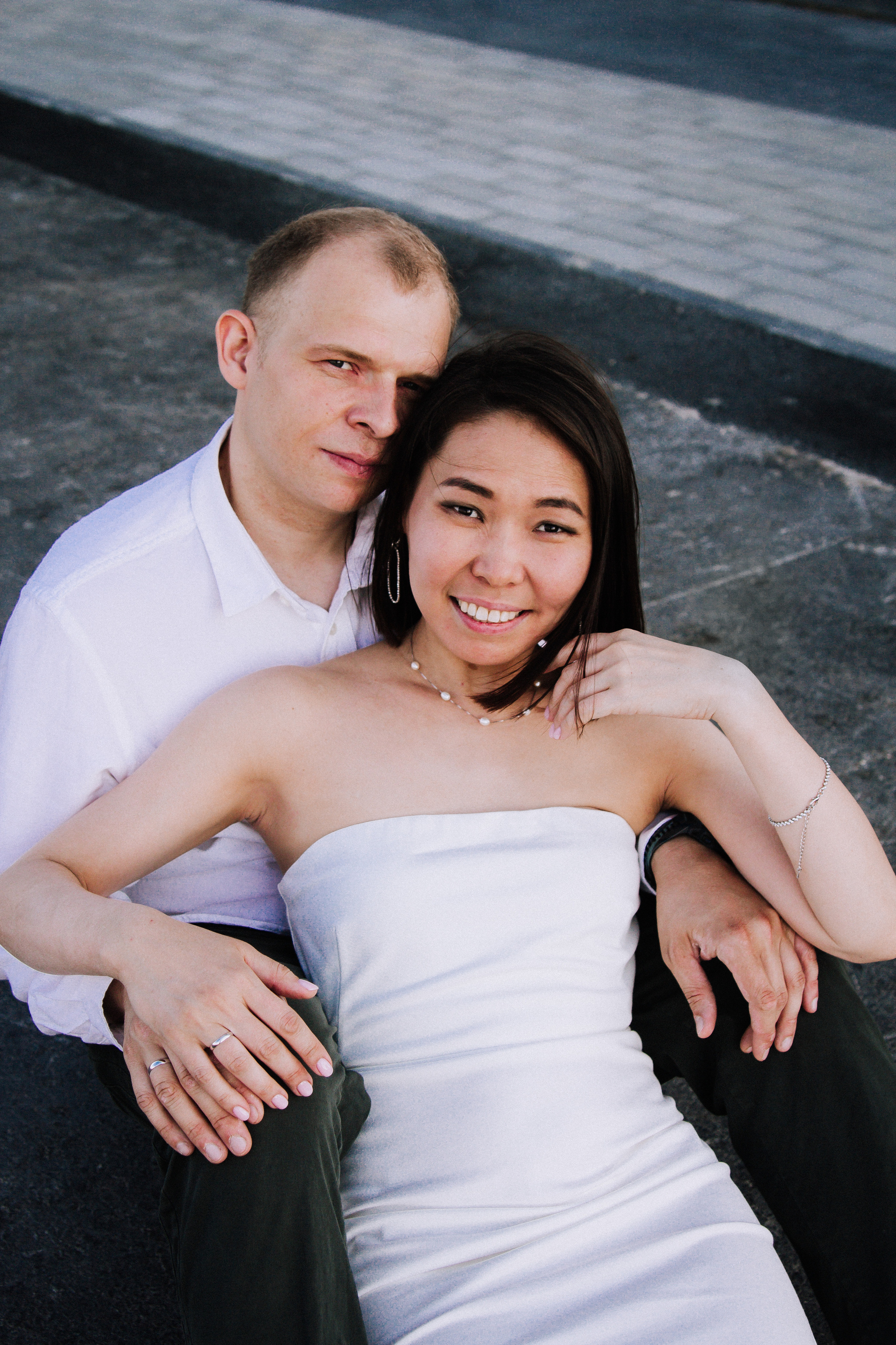 Прогулка с молодоженами. Фотографии с любовью