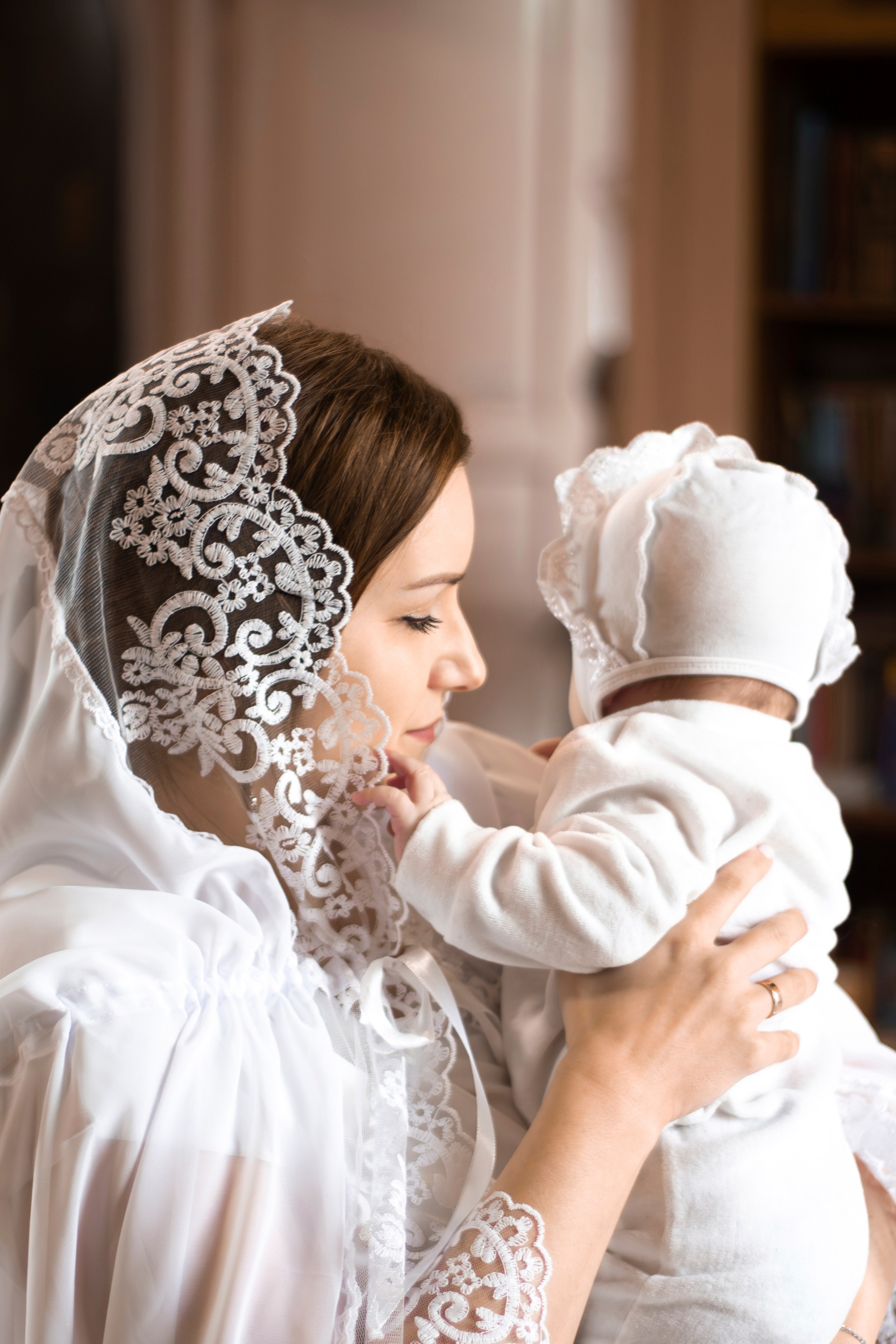 Таинство крещения, Крещение в Бологое, Крещение, платок на крещение. Свадебный и семейный фотограф Бологое Тверь — Ninel