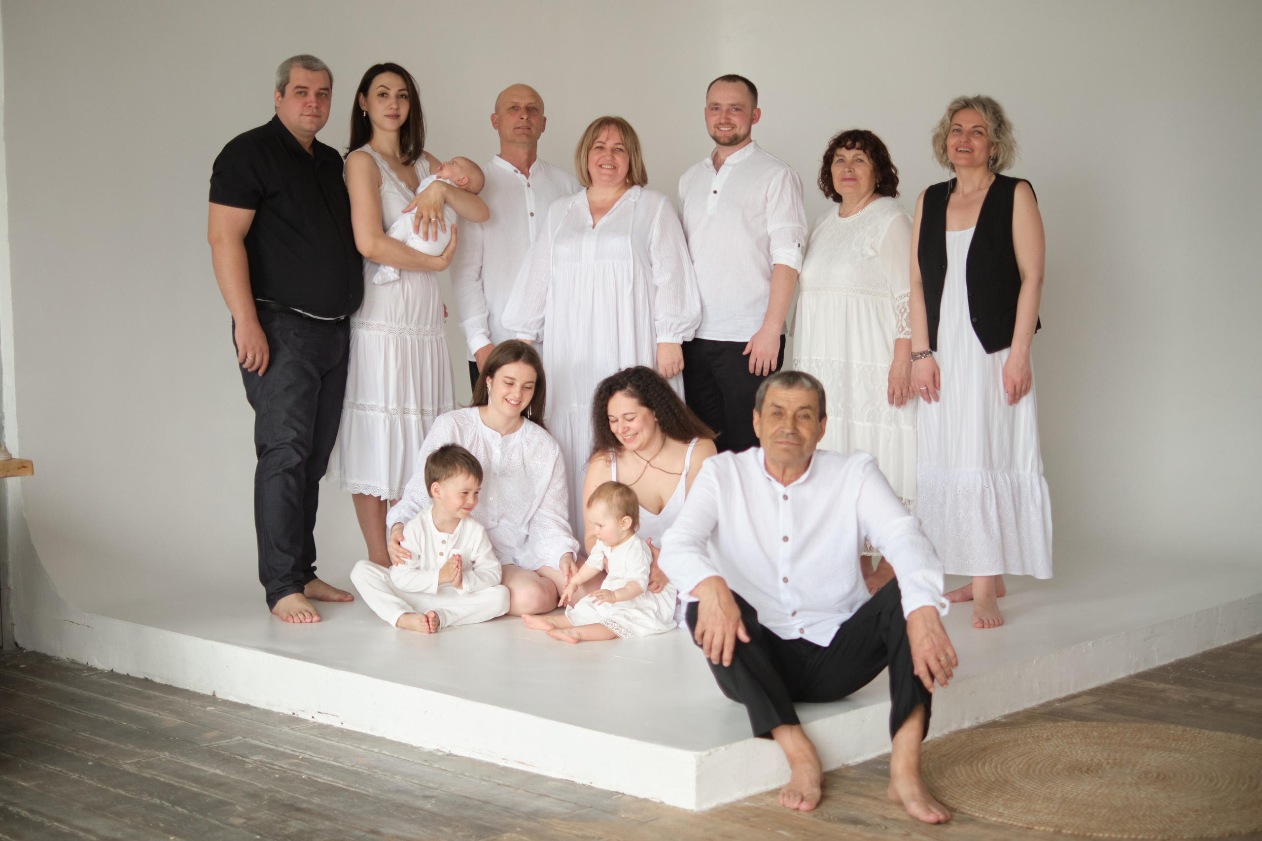 Большая семья Сергея Андреевича. Фотограф в Барнауле и на Алтае Маша Савова