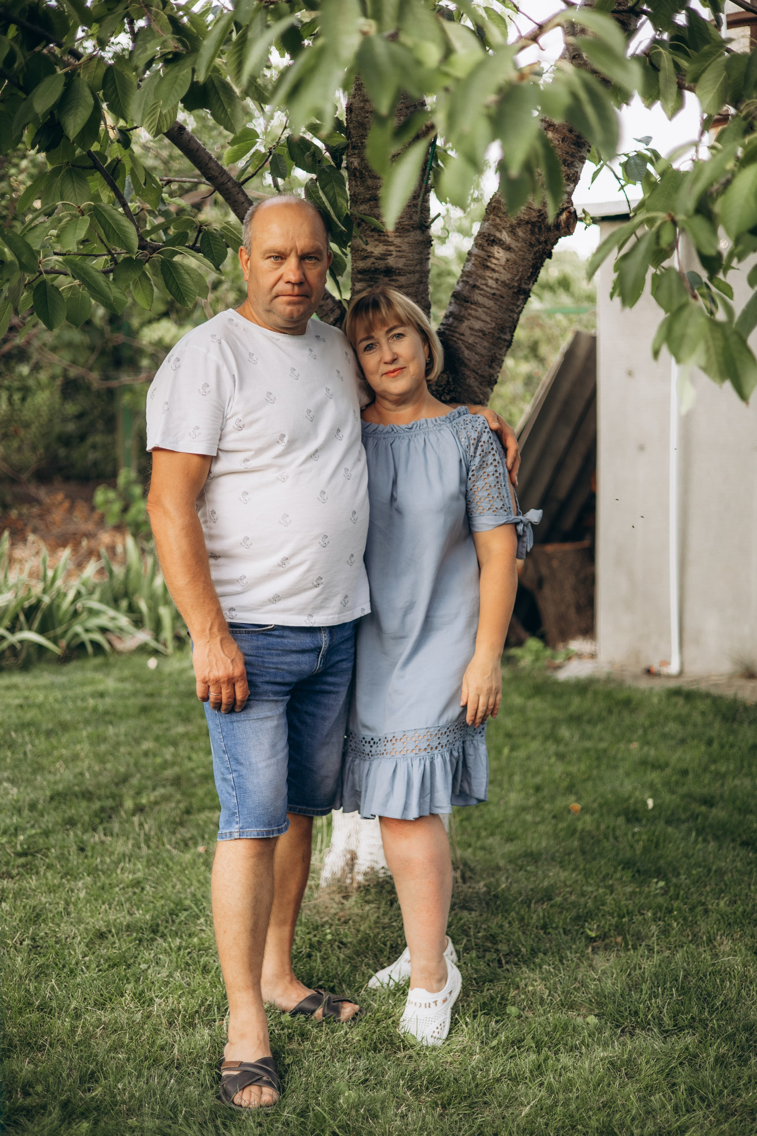 В гостях у бабушки с дедушкой. Фотограф Алевтина Матешук