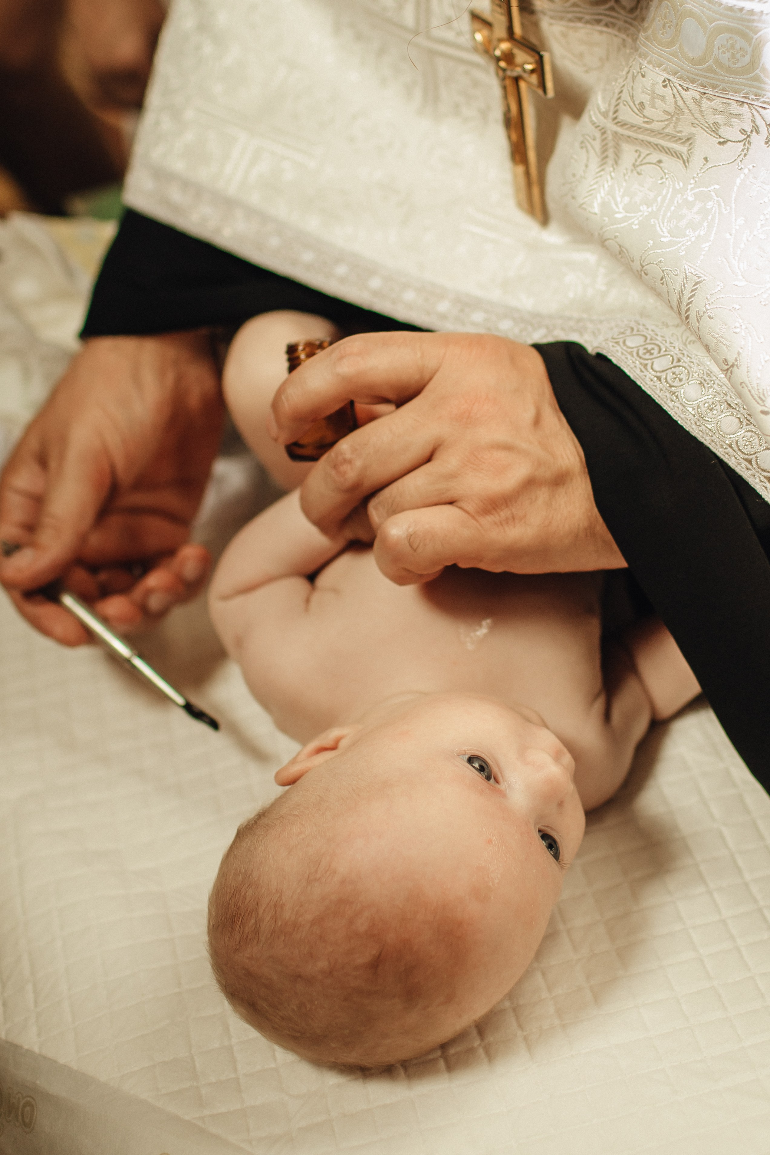 Крещение Анастасии. Семейный фотограф в Москве и Московской области Лазутина Валентина