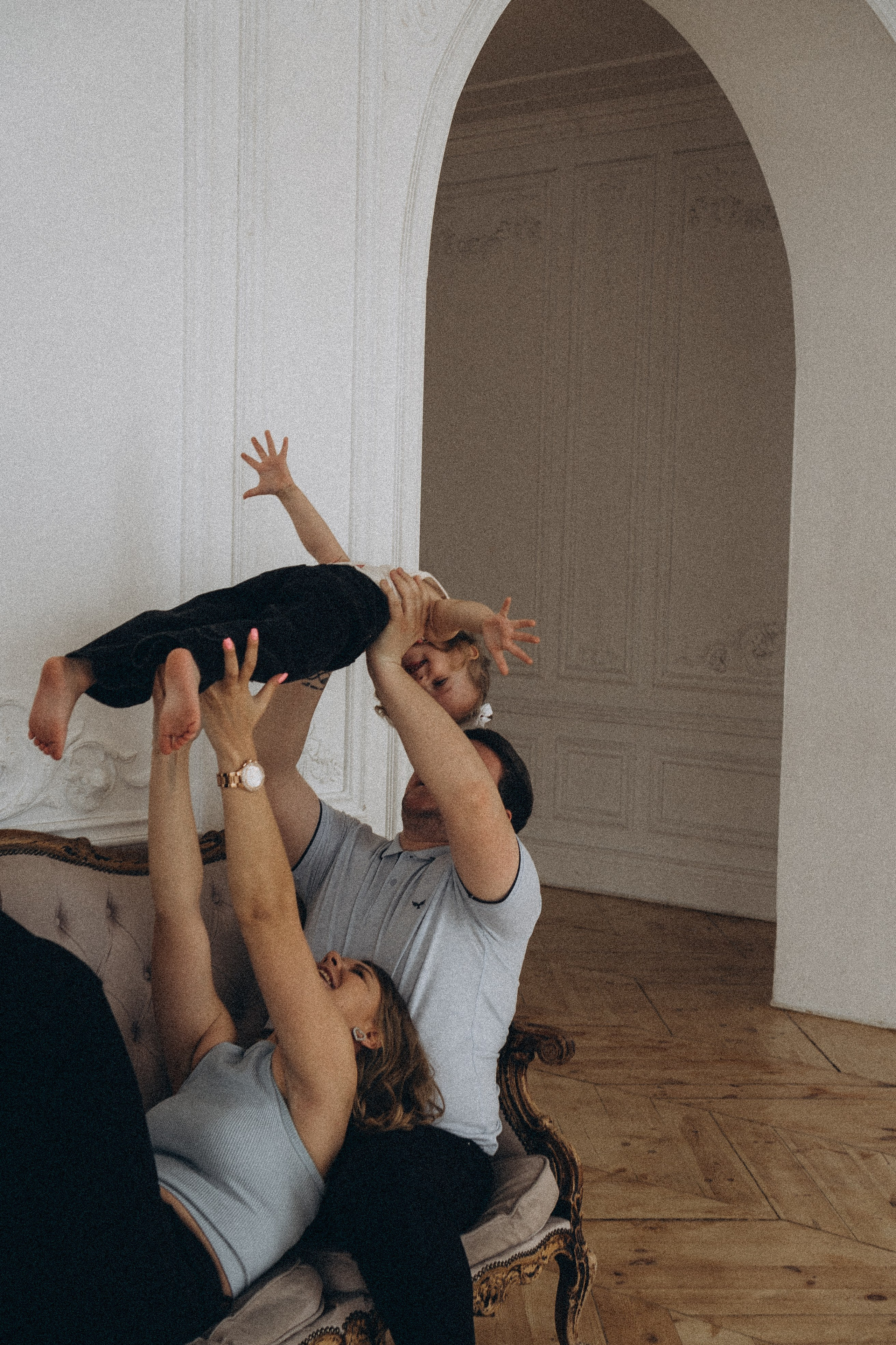 Семейная история в студии. Профессиональный фотограф, Санкт-Петербург — Виктория Богомолова