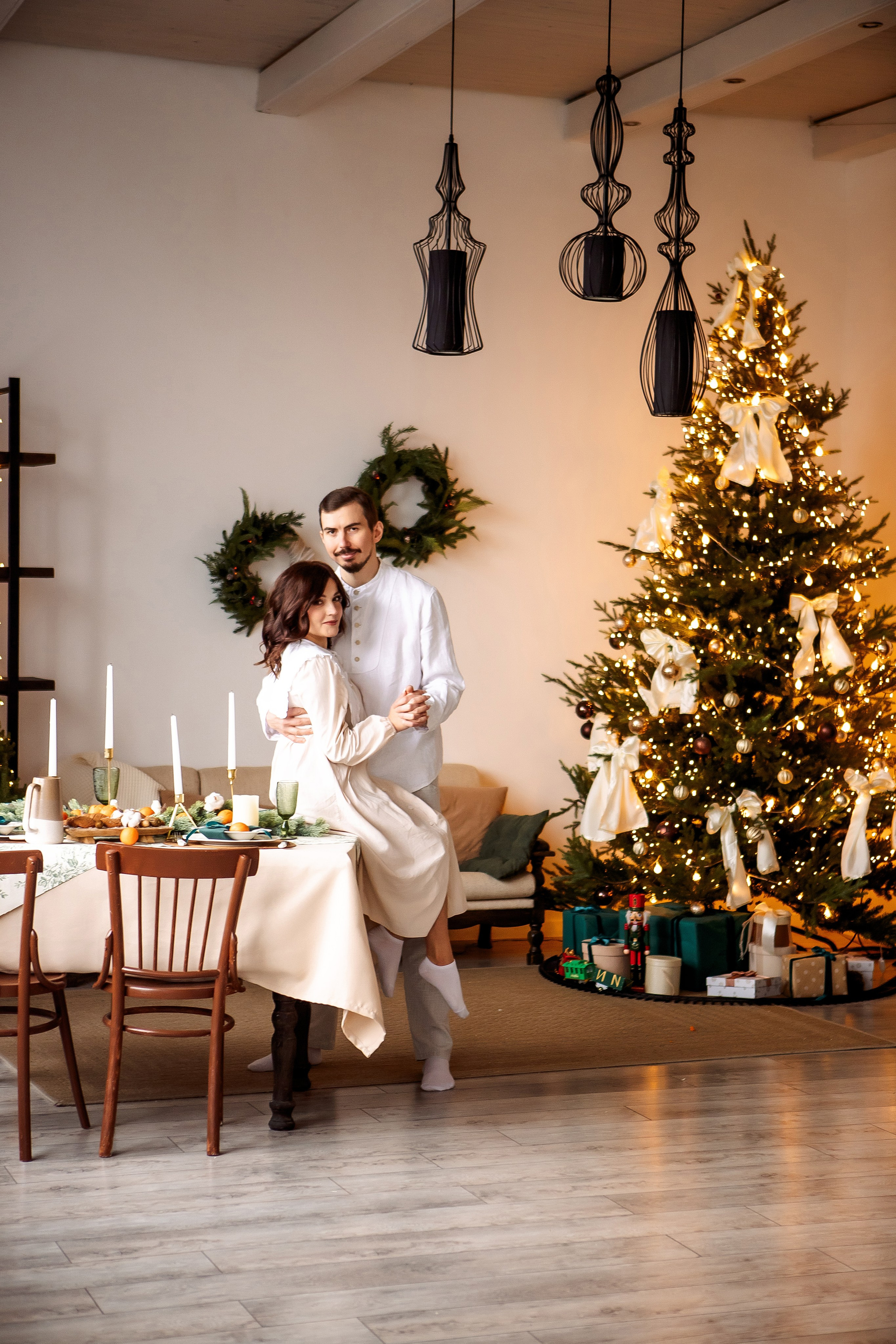 Новогодняя. Семейный детский фотограф. Фотосессия в Минске