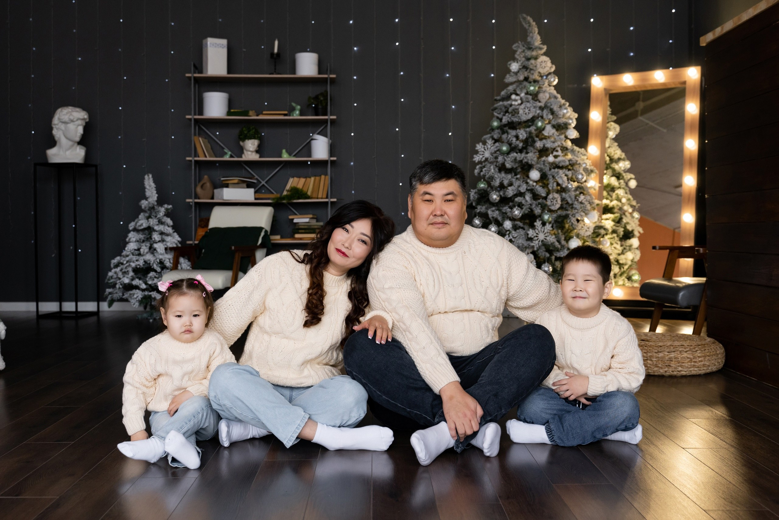 Комплекты Family look. Фотостудия Малина в городе Улан-Удэ. Фотограф Ирина Жарникова