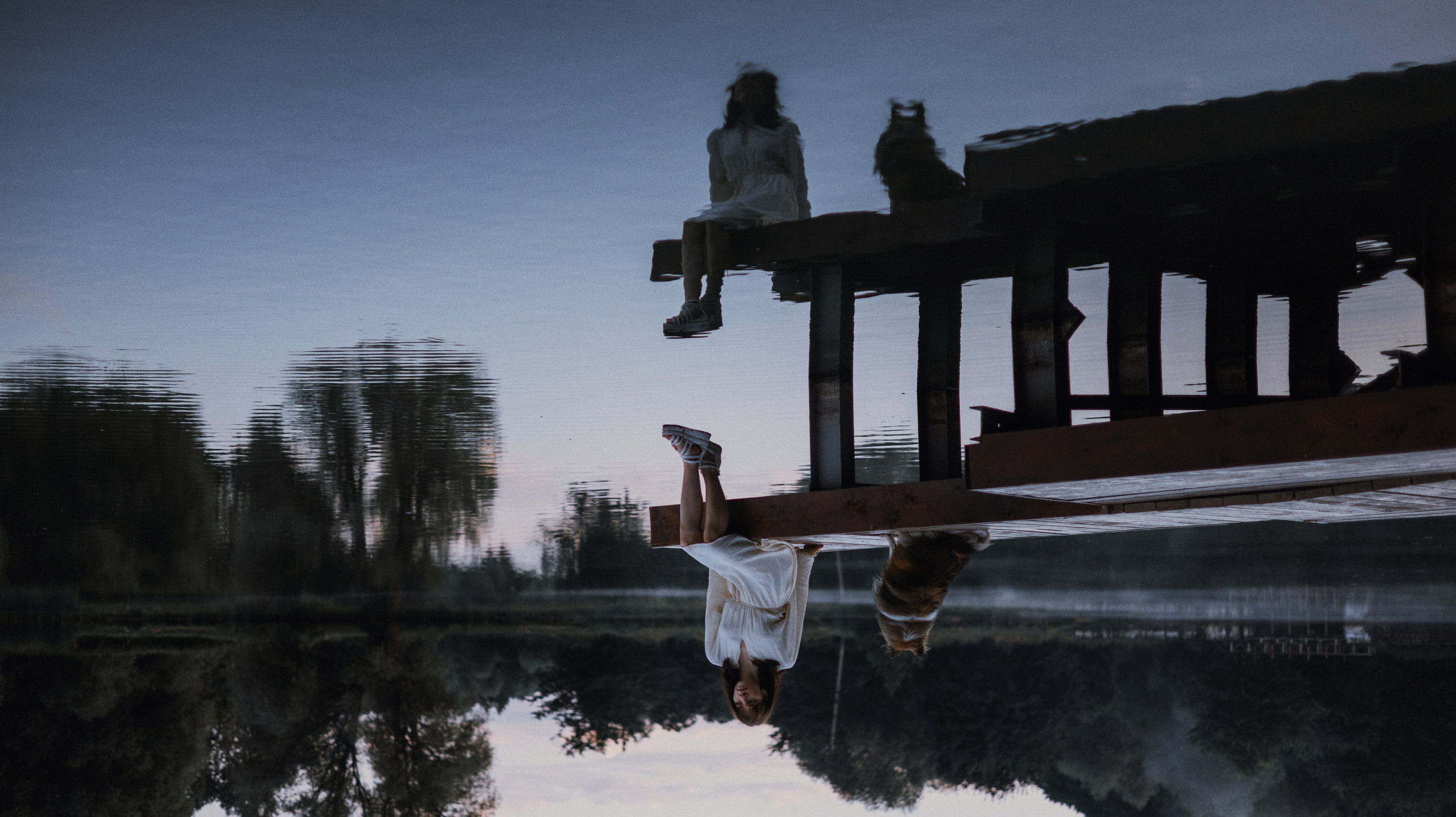 Аня и Скай. Фотограф-анималист Богданова Полина