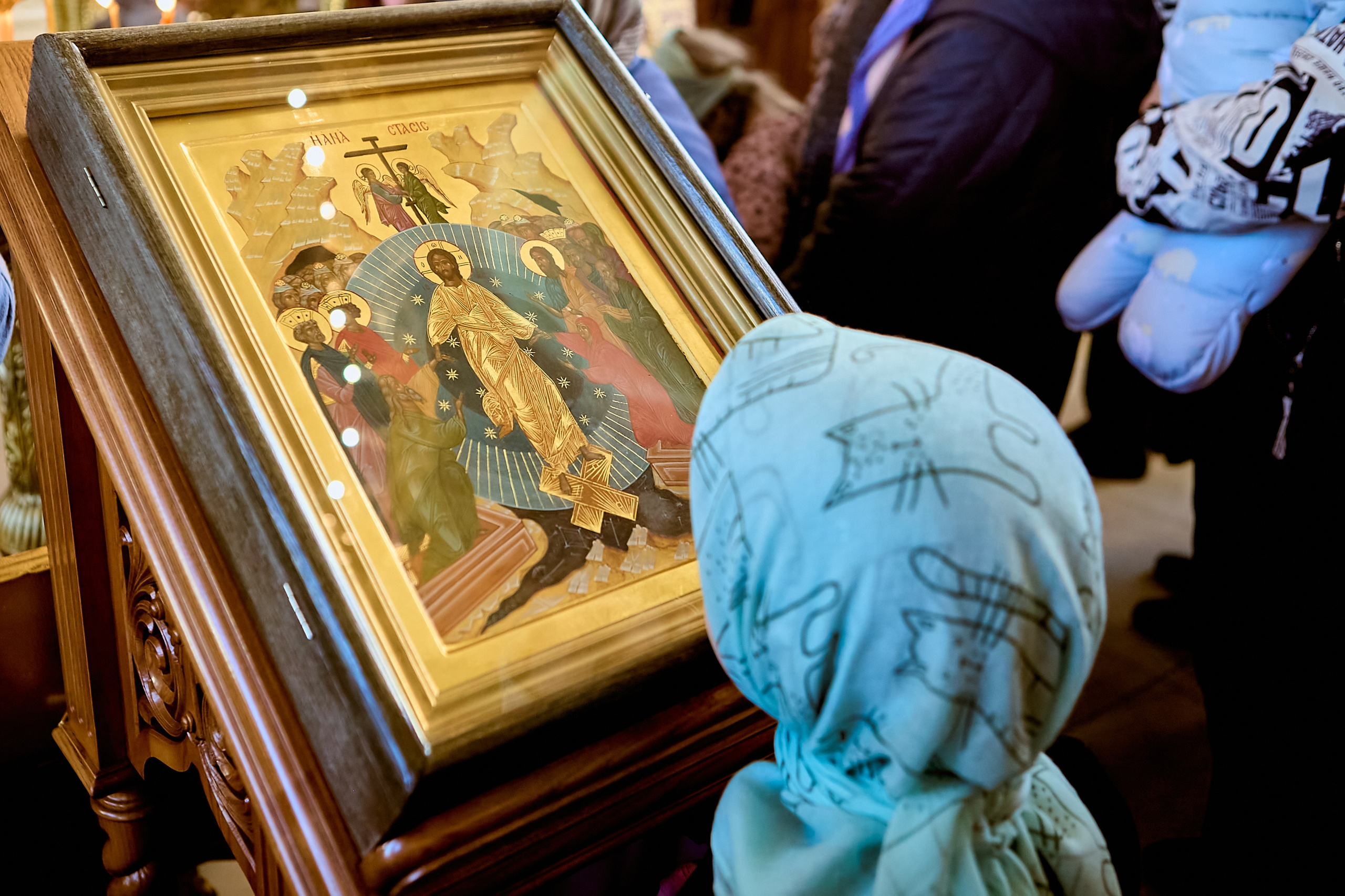 Фотографии в храме во второе Воскресение Великого поста