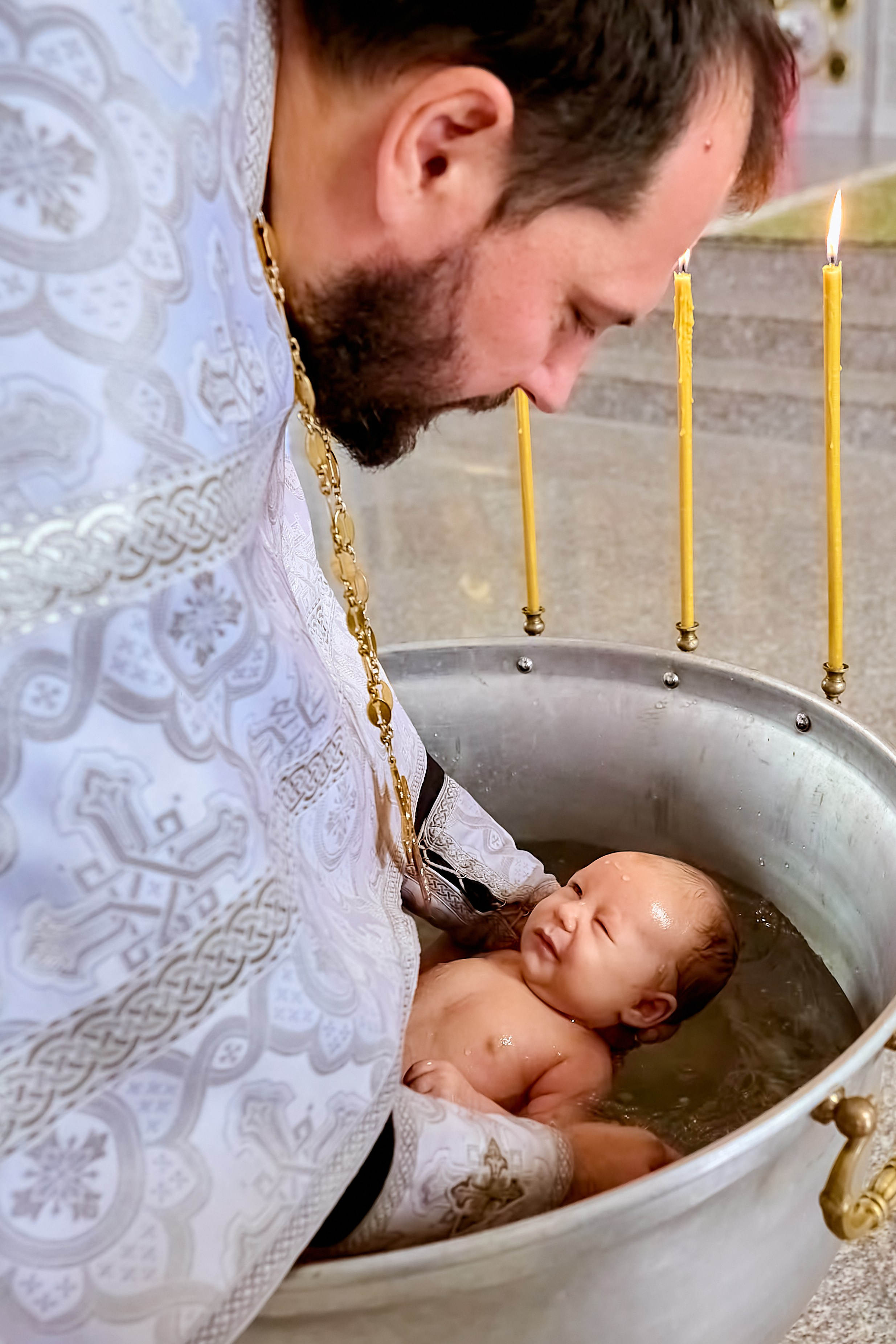 Фотографии Крещения младенца Алексея