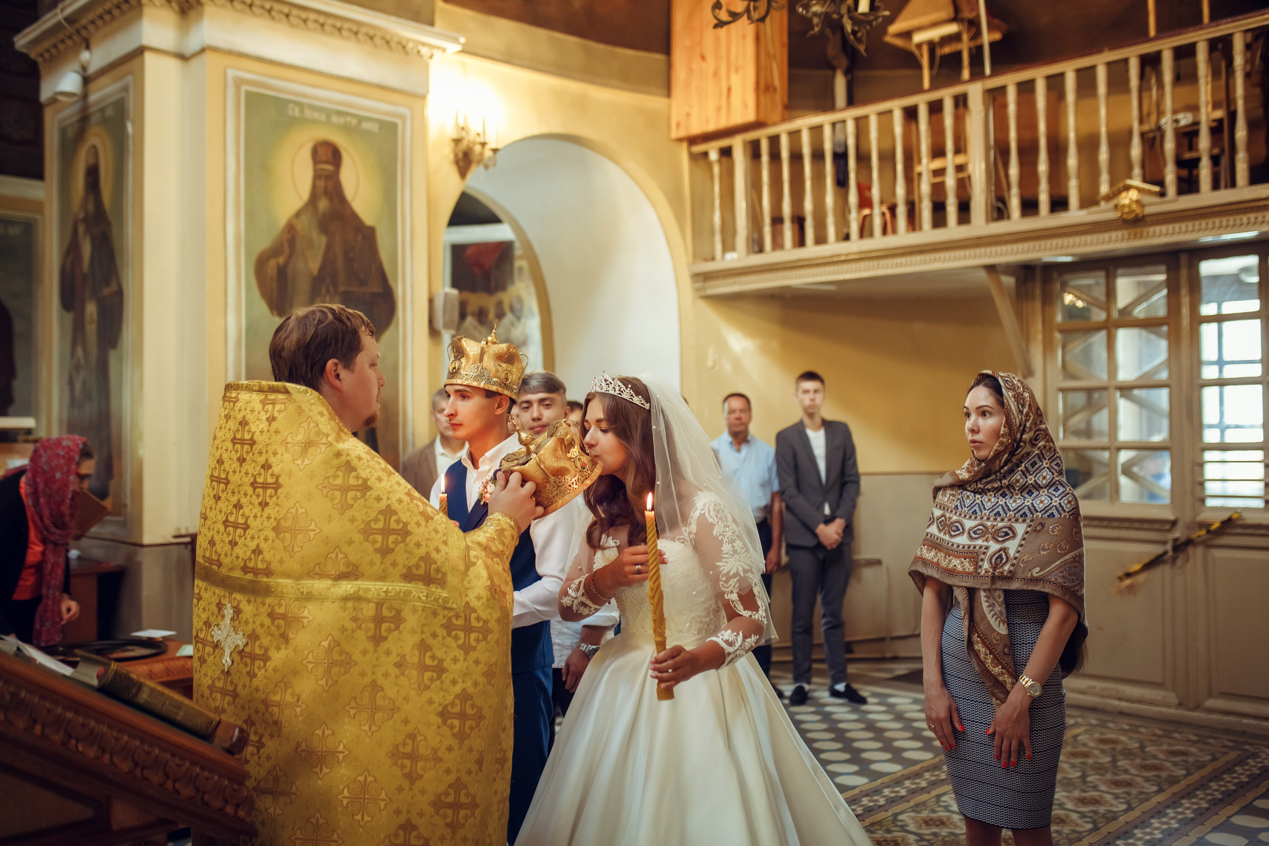 Венчание Яны и Артема. Фотограф на Крещение, семейный фотограф в Москве