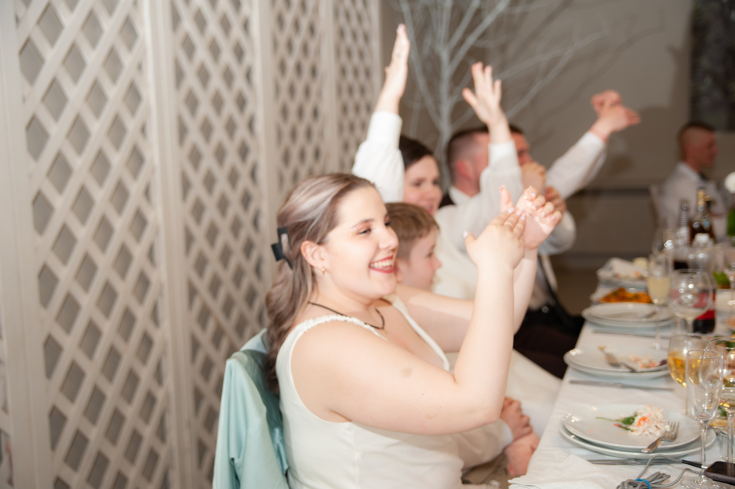 Свадебный банкет. Семейный фотограф Анна Лищук г. Таганрог