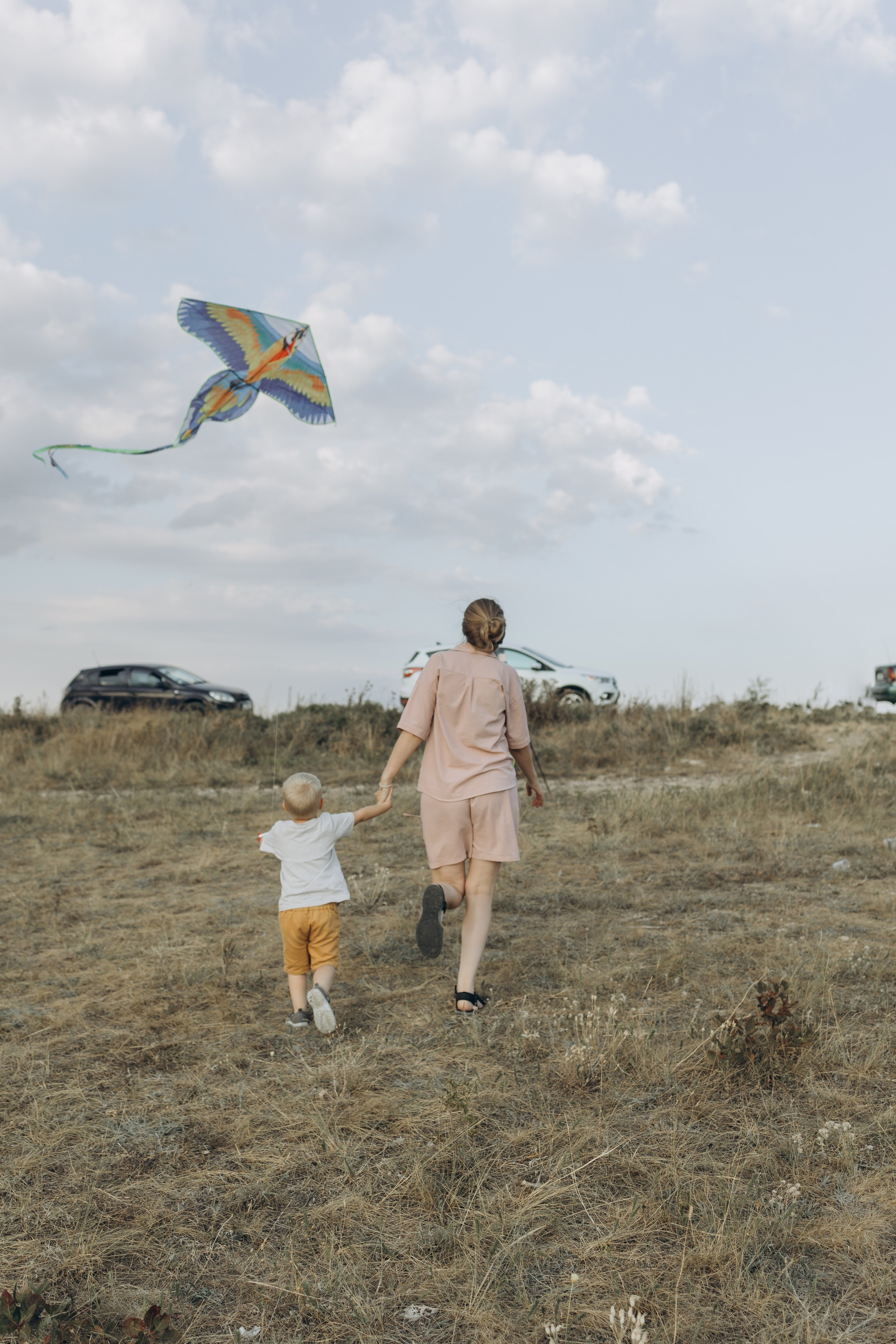 Воздушный змей. Семейный фотограф в Москве Виктория Ястребинская