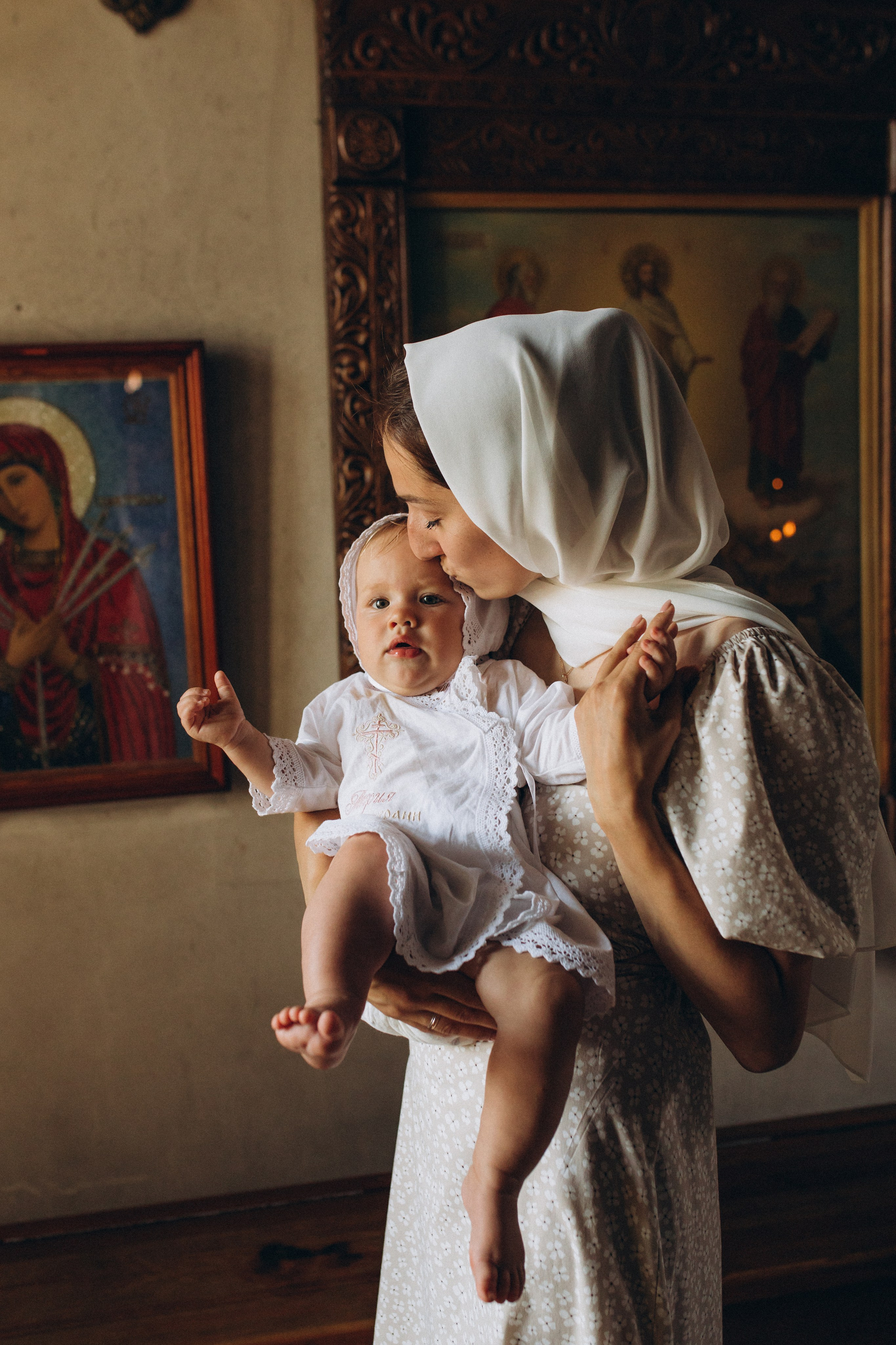 Крещение Марии. Семейный фотограф в Обнинске