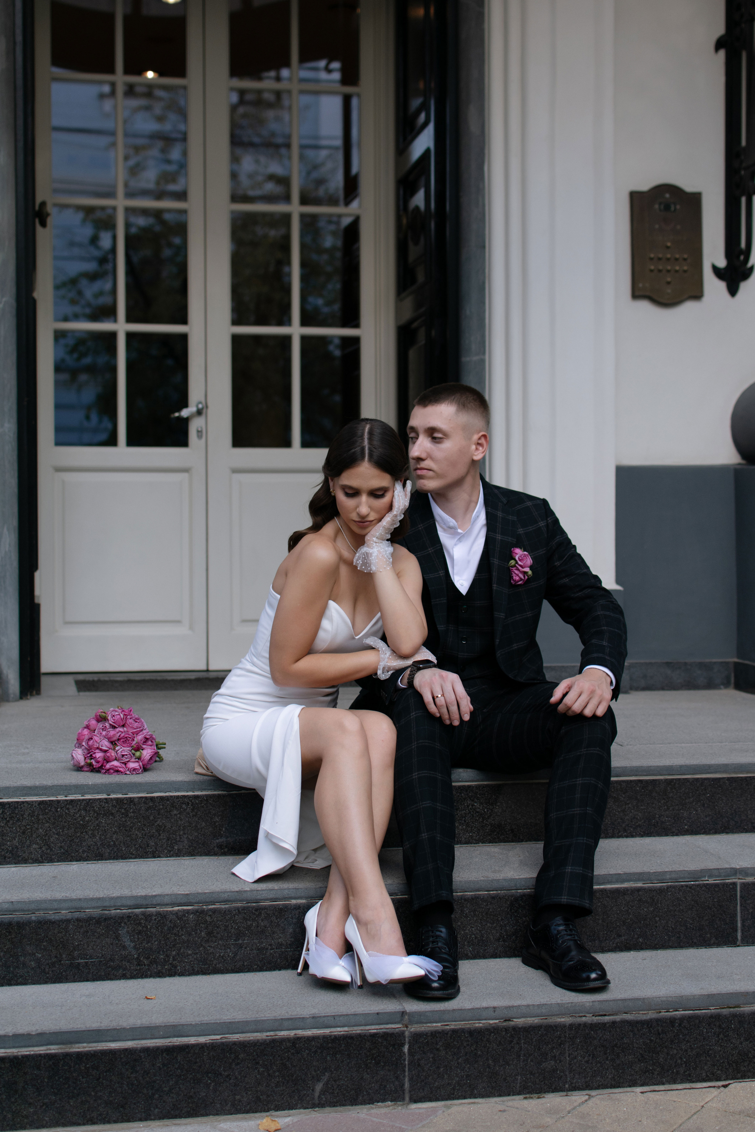 Навстречу теплому закату. Свадебный фотограф в Краснодаре и Санкт-Петербурге Евгения Алексеева