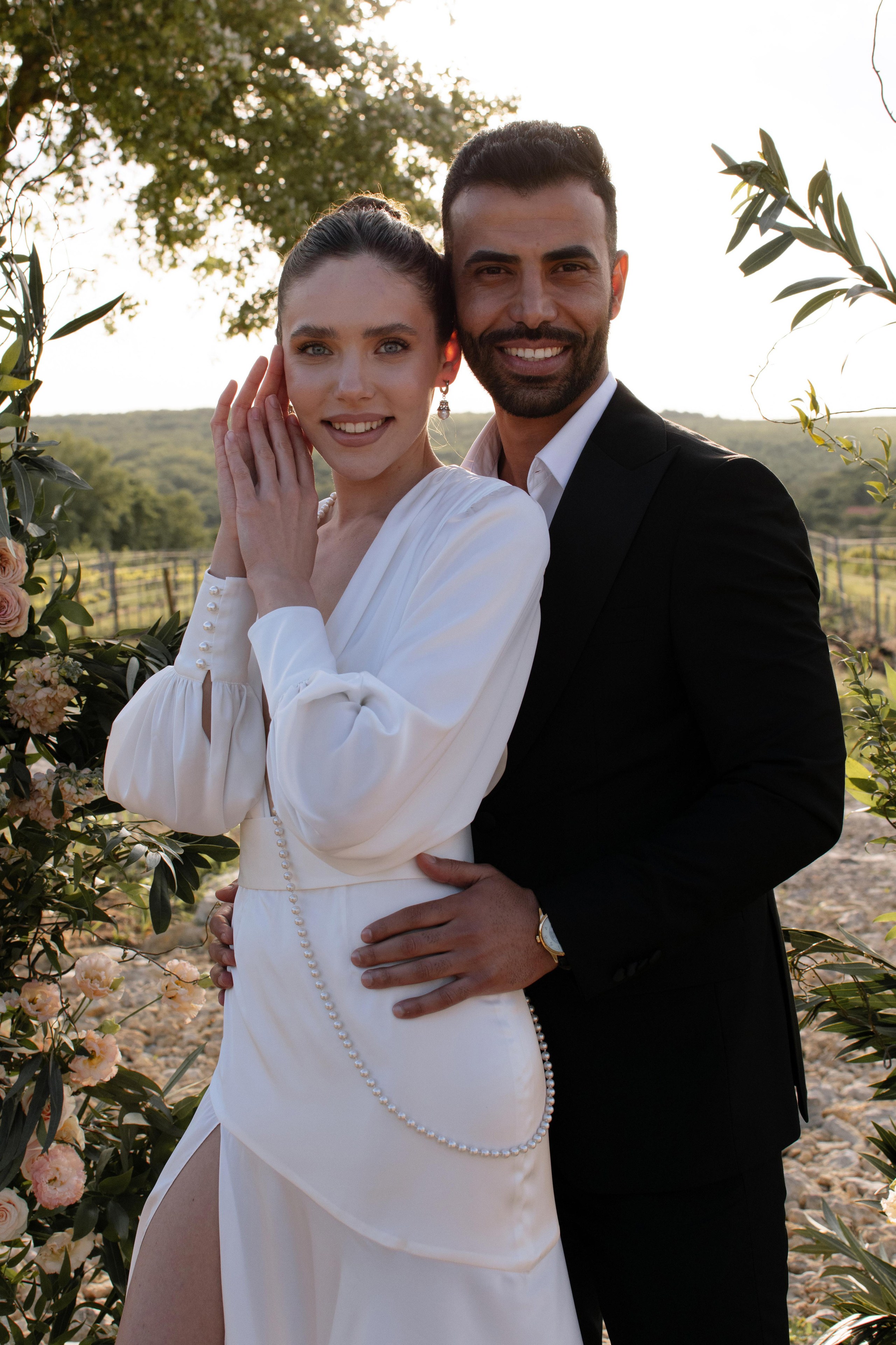 Свадьба в винограднике. Свадебный фотограф в Краснодаре и Санкт-Петербурге Евгения Алексеева