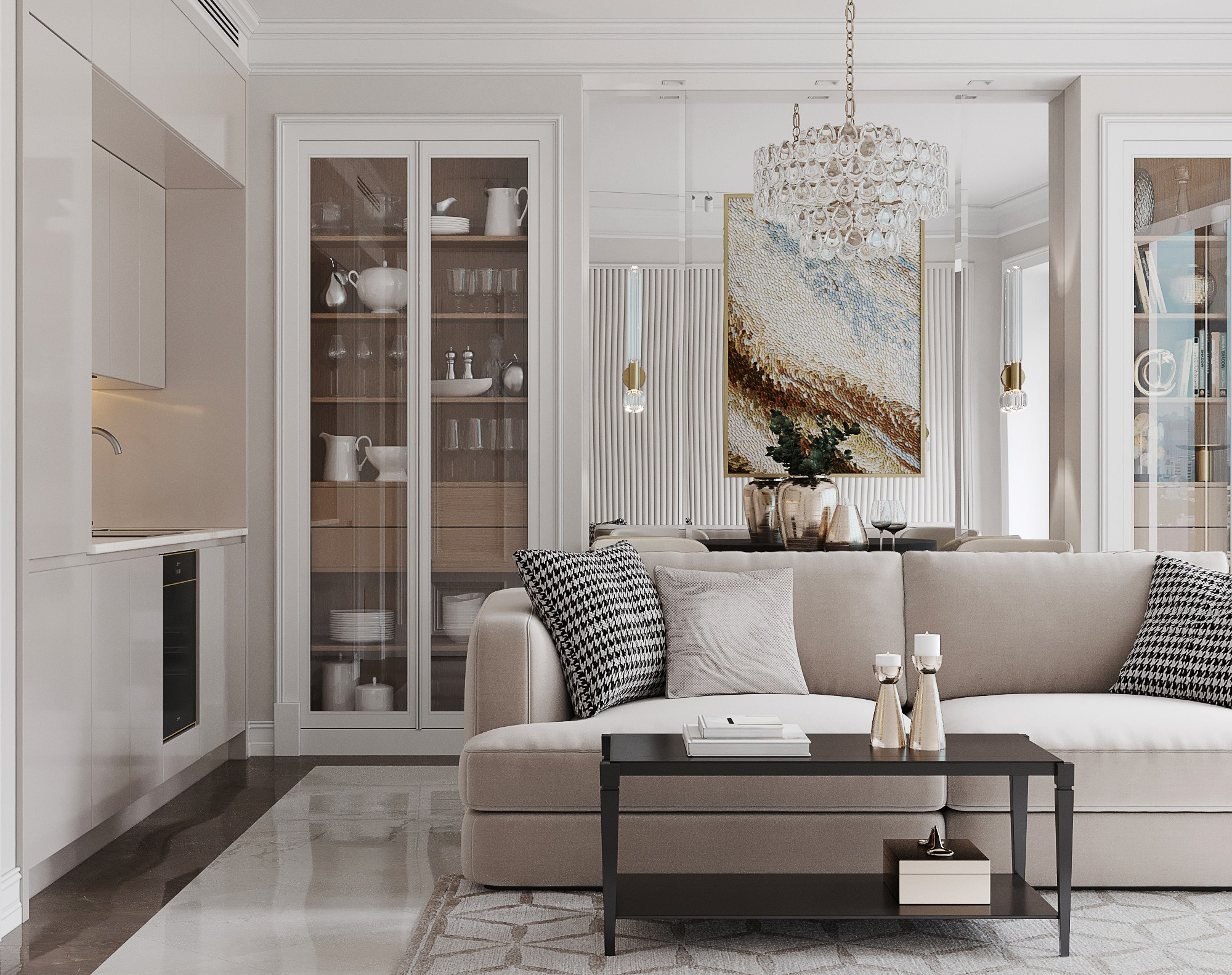 ЖК Sky house. Дизайн интерьера в Москве