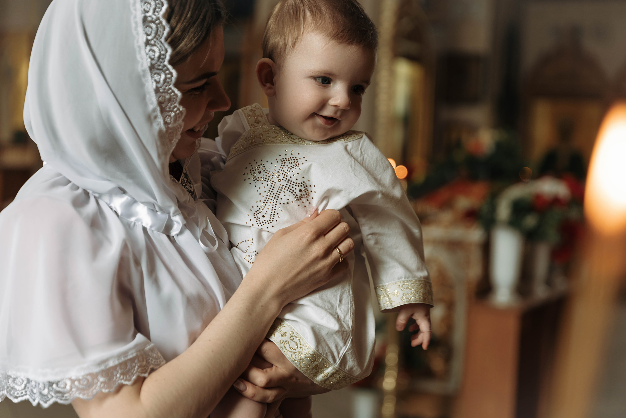 Таинство Крещения Даниила. Фотограф Сальск Катерина